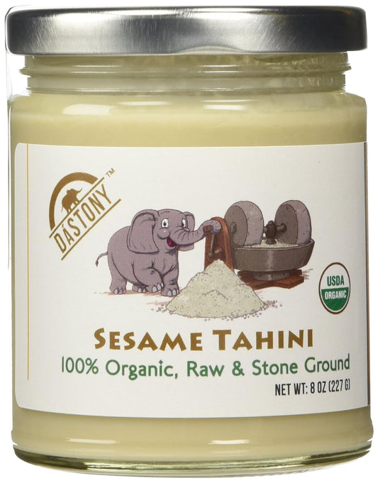 organic-sesame-tahini-nut-seed-butter---stone-ground-8-oz-jar-by-dastony-1