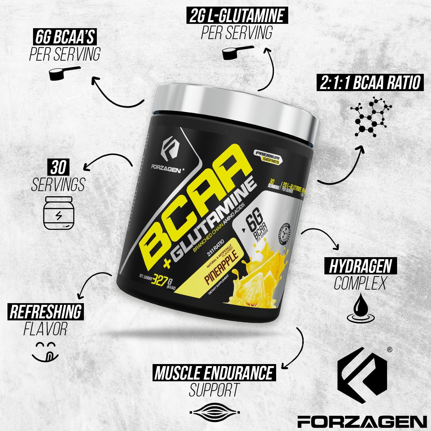 forzagen-bcaas-powder-with-glutamine---branched-chain-amino-acids-supplements-for-lean-energy-pre-and-post-workout-muscle-recovery---30-servings-6