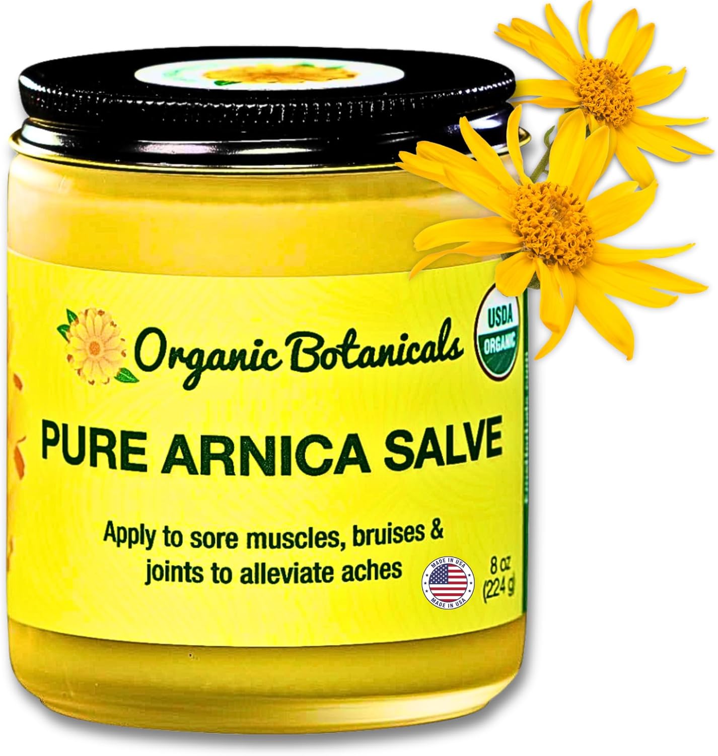8-oz-organic-arnica-salve-for-sore-muscles-joints-bruising-swelling-sprains-natural-botanicals-cream-for-pain-relief-1