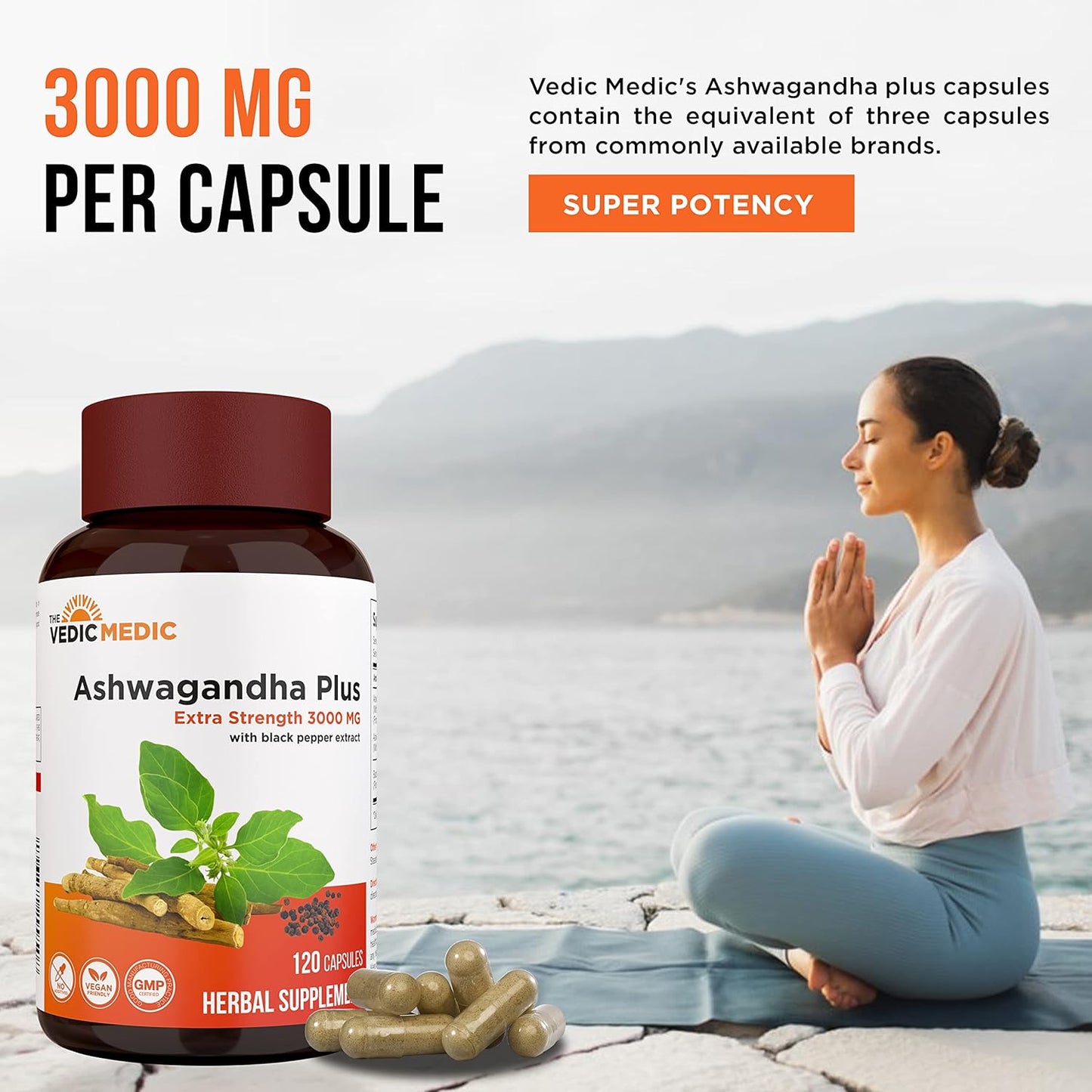 vedic-medic-organic-ashwagandha-capsules-3000mg-with-black-pepper-extract---stress-relief-mood-enhancer-energy-support-120-count-6