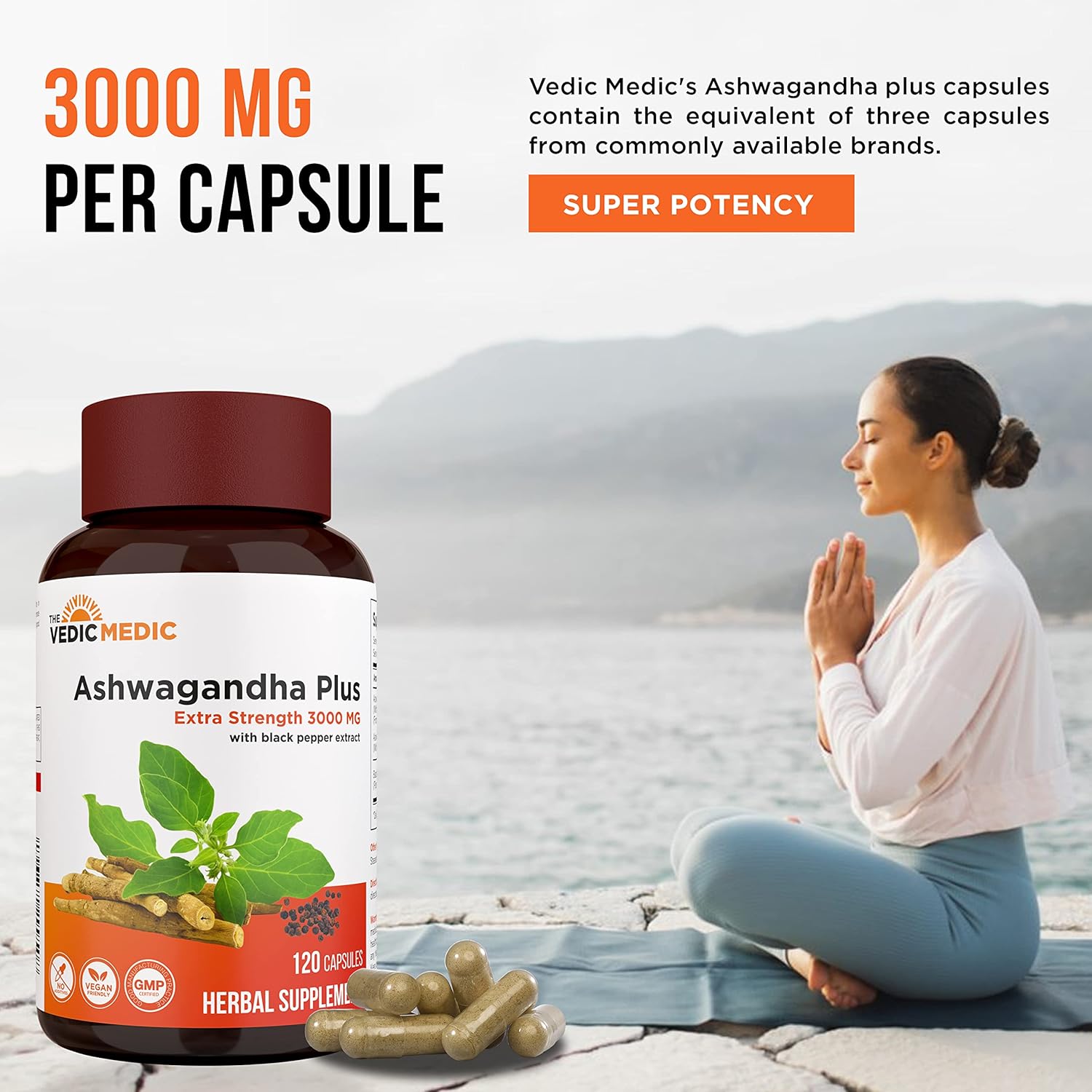 vedic-medic-organic-ashwagandha-capsules-3000mg-with-black-pepper-extract---stress-relief-mood-enhancer-energy-support-120-count-6
