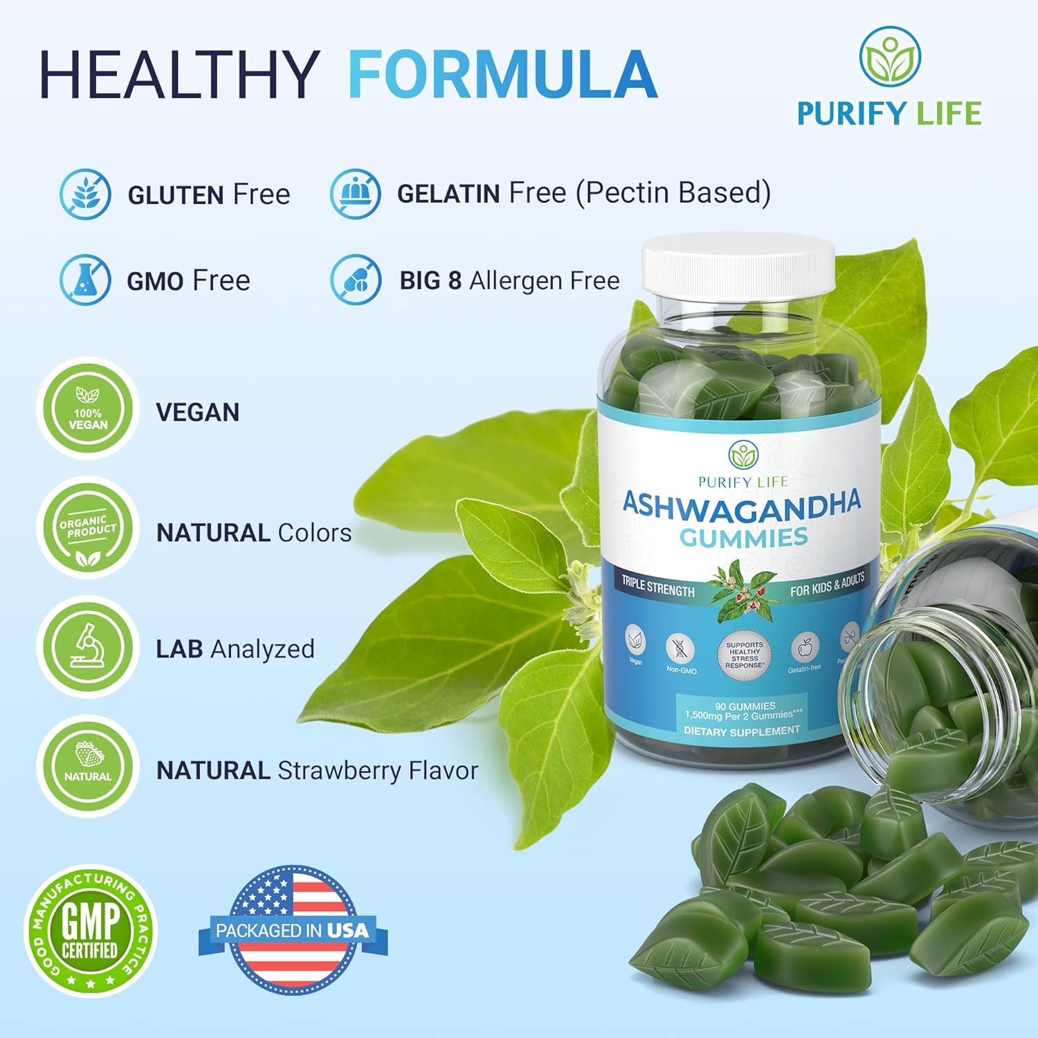 max-strength-ashwagandha-gummies-750mg---90ct-for-calm-mood-cognitive-support---women-men---3-month-supply-5