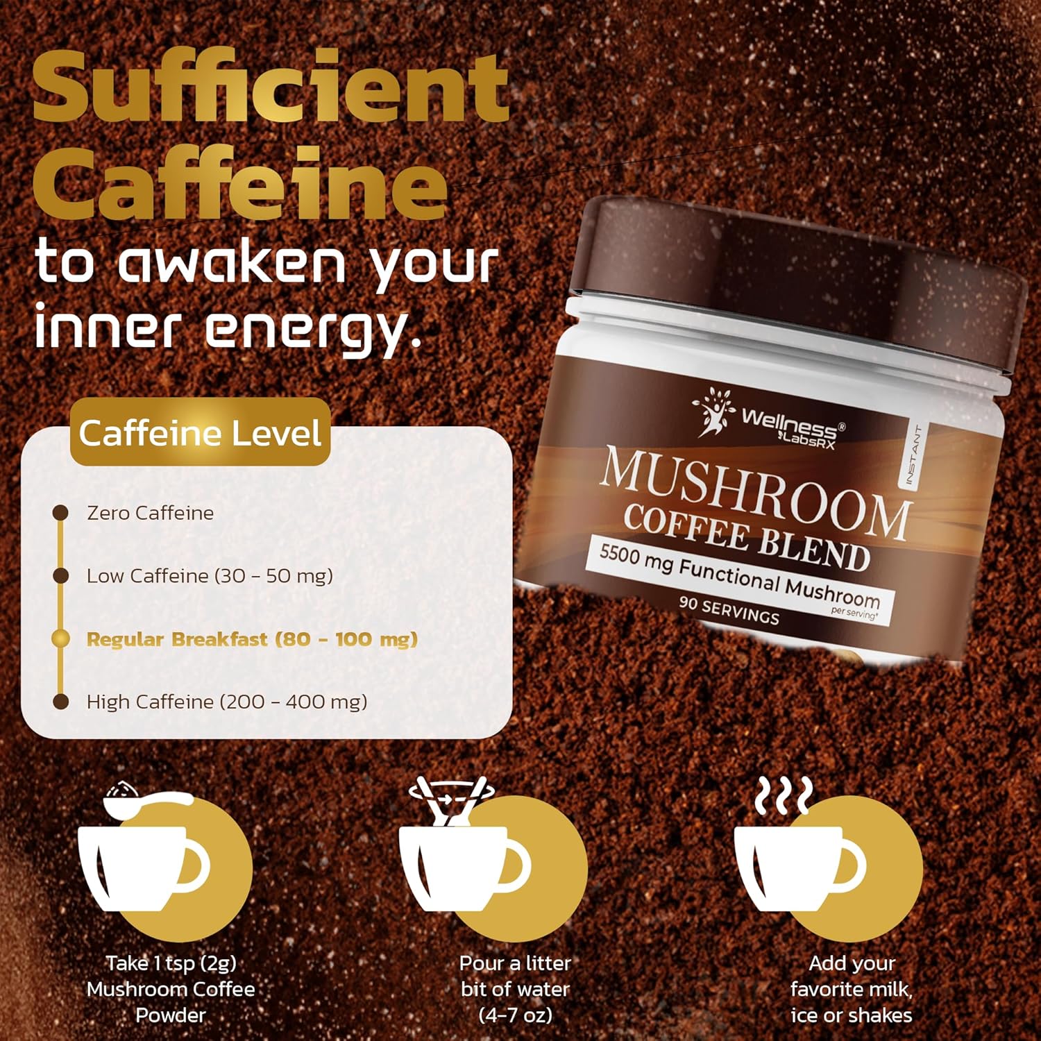 organic-mushroom-coffee-blend-with-lions-mane-chaga-reishi---colombian-keto-coffee-with-7-superfood-mushrooms---wellness-labsrx-90-servings-4