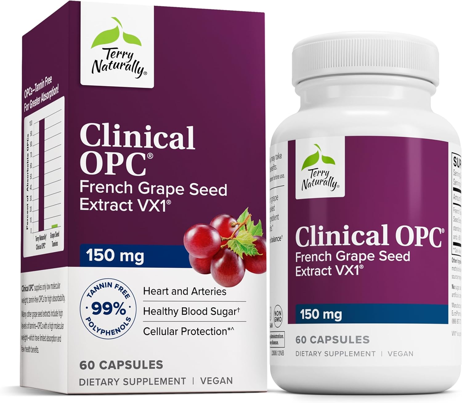 150mg-clinical-opc-french-grape-seed-extract-capsules---antioxidant-supplement---vegan-non-gmo-gluten-free---60-servings-1