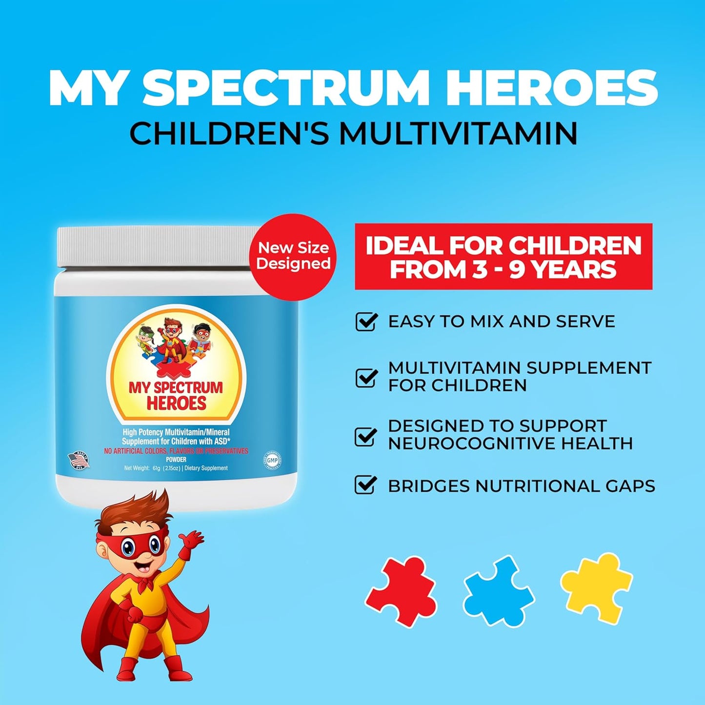 spectrum-heroes-kids-multivitamin-powder---easy-mix-high-absorption-non-gmo-gluten-free-artificial-ingredient-free---neural-support-for-children-on-the-spectrum---30-servings-2