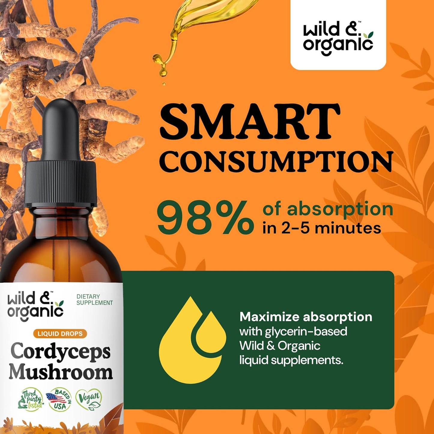 organic-cordyceps-mushroom-tincture---energy-immune-support-extract-supplement---liquid-sinensis-drops---vegan-sugar-alcohol-free---2-fl-oz-4