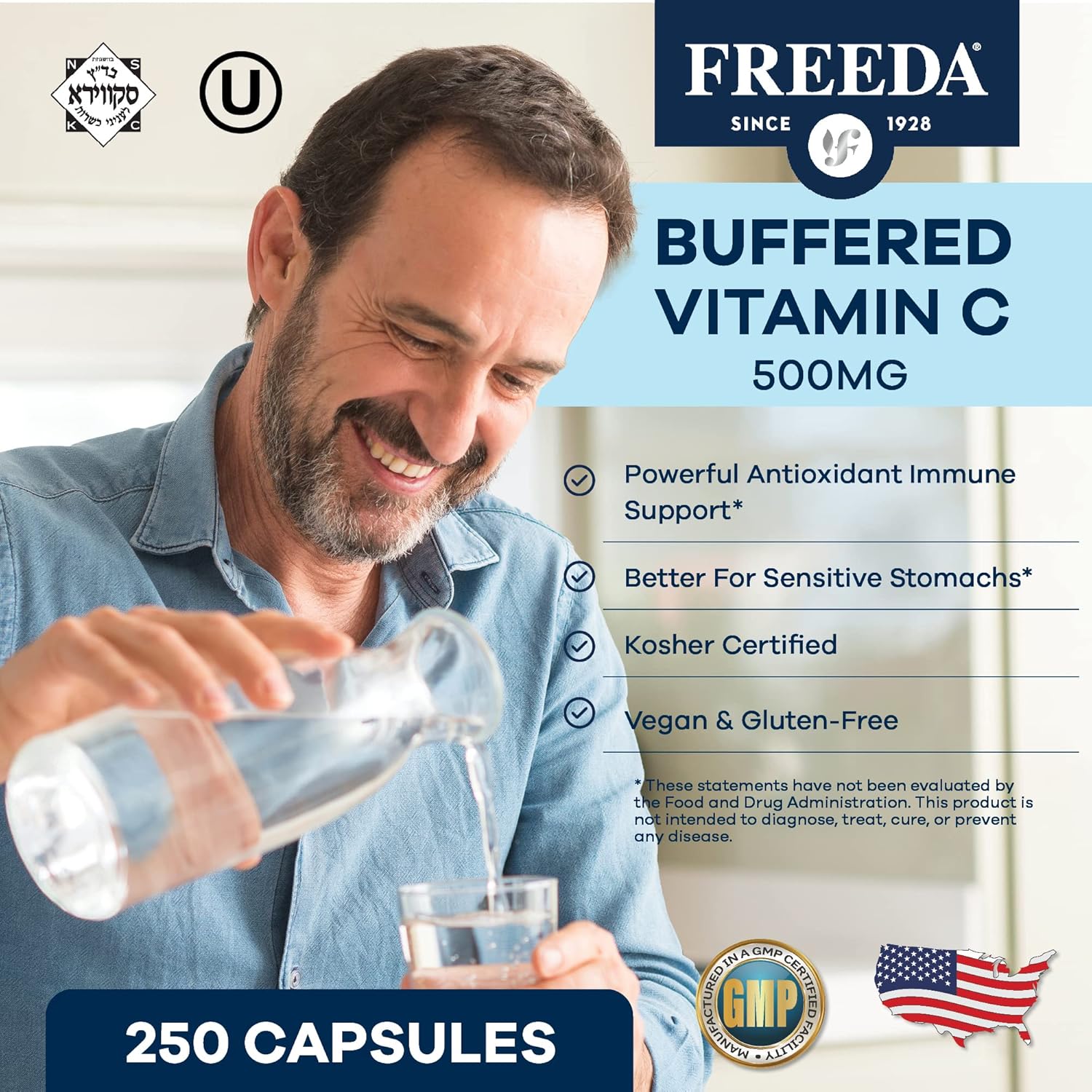 buffered-vitamin-c-capsules-500mg---kosher-gentle-on-stomach---antioxidant-immune-support---calcium-ascorbate---vit-c-supplement-250-count-2
