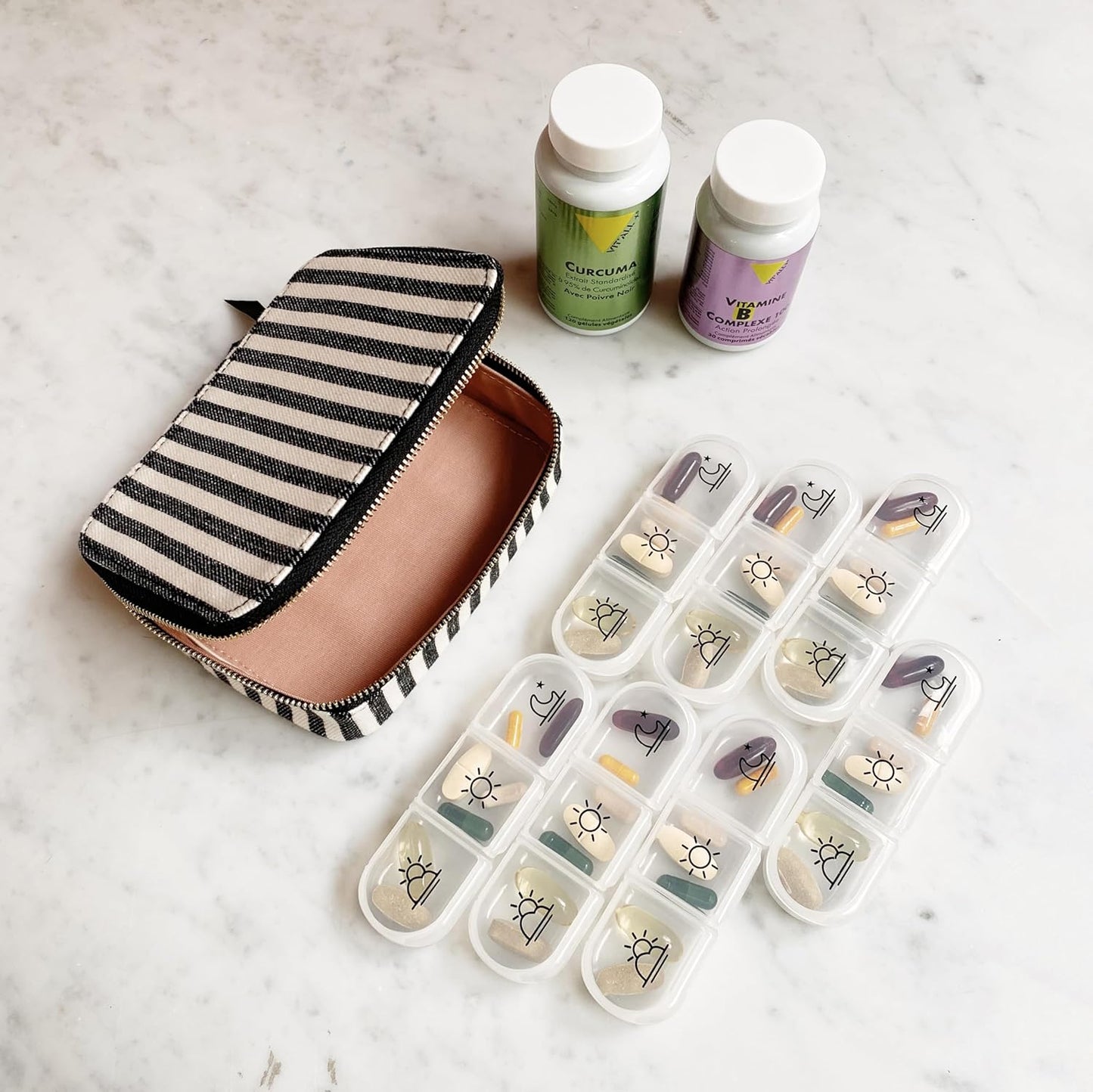 monogrammed-daily-travel-pill-organizer-with-striped-design---personalized-medication-case-for-vitamins---travel-friendly-medicine-container-7
