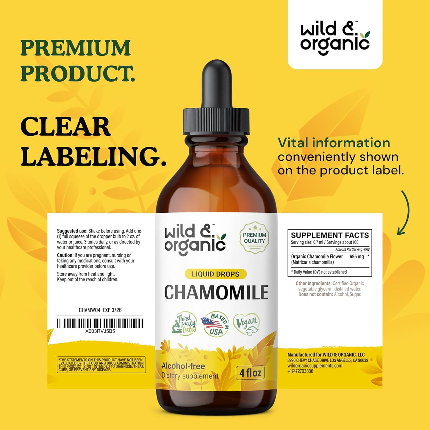 organic-chamomile-flowers-tincture---natural-calming-supplement-for-relaxation---liquid-chamomile-extract---vegan-sugar-free---4-fl-oz-9