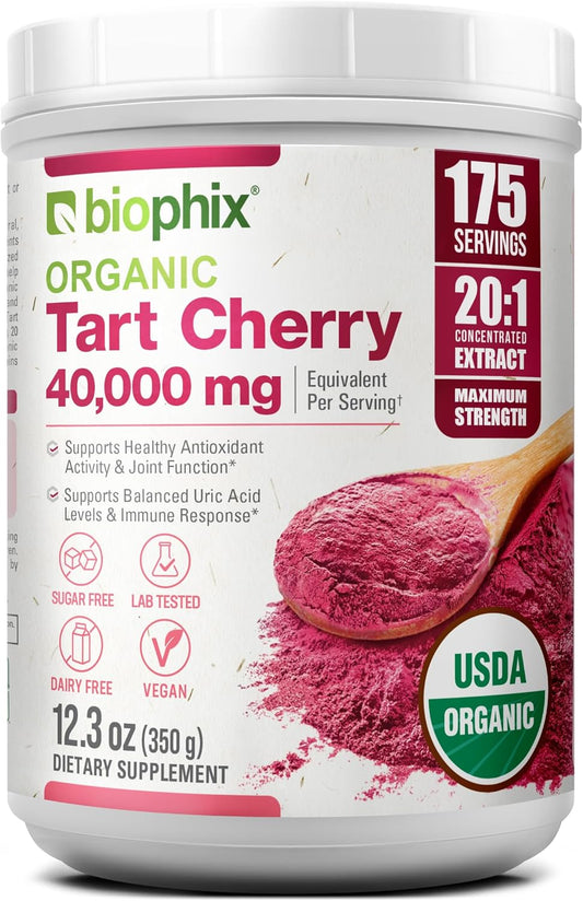 organic-tart-cherry-powder-extract---antioxidant-rich-superfood-for-heart-digestive-health---123-oz-350g---usda-certified---no-sugar-1