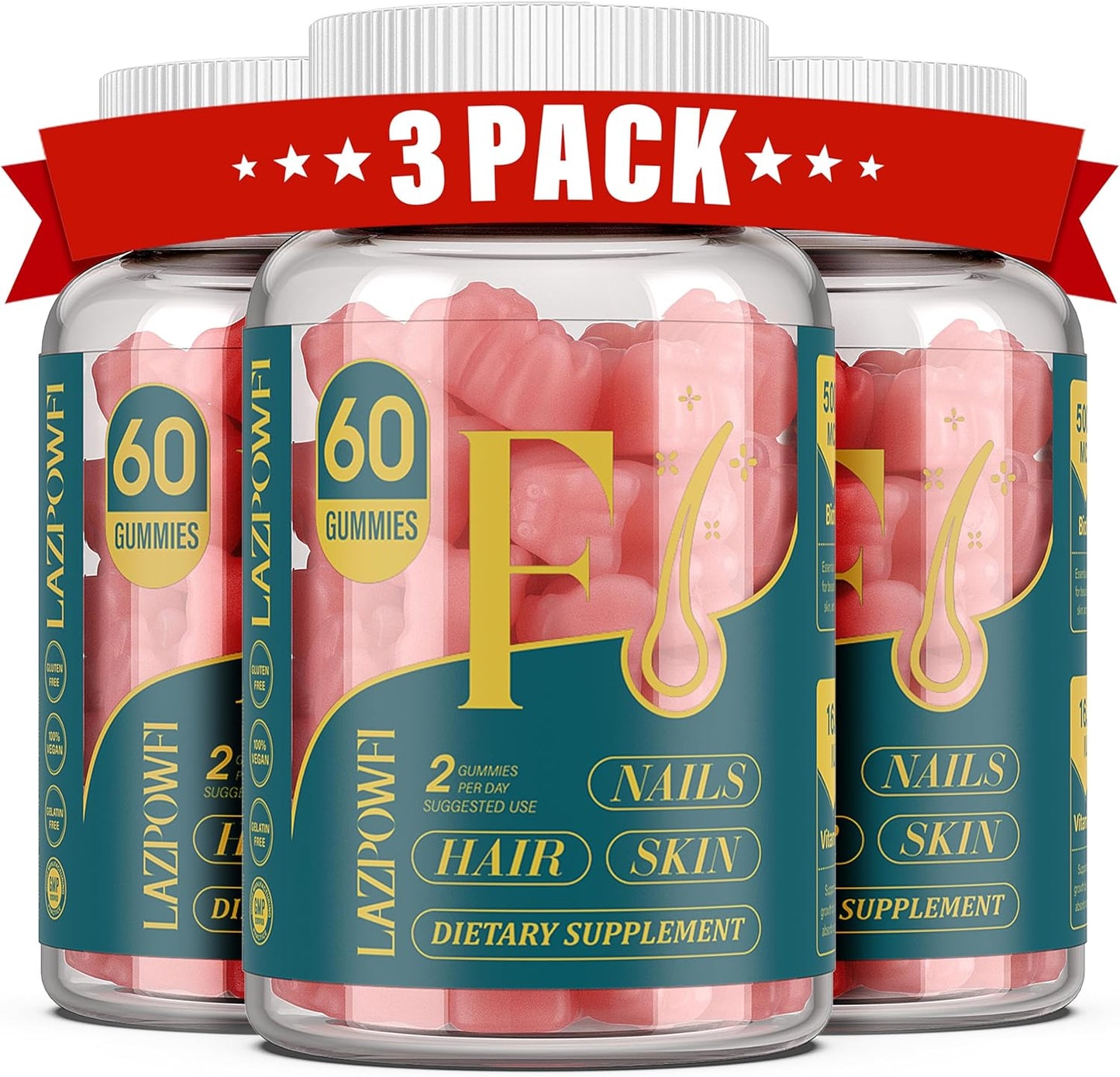 biotin-gummies-for-hair-skin-nails---vegan-vitamin-b7-supplement-for-men-women---promotes-hair-growth-stronger-nails---90-day-supply---raspberry-flavor---pack-of-3-1