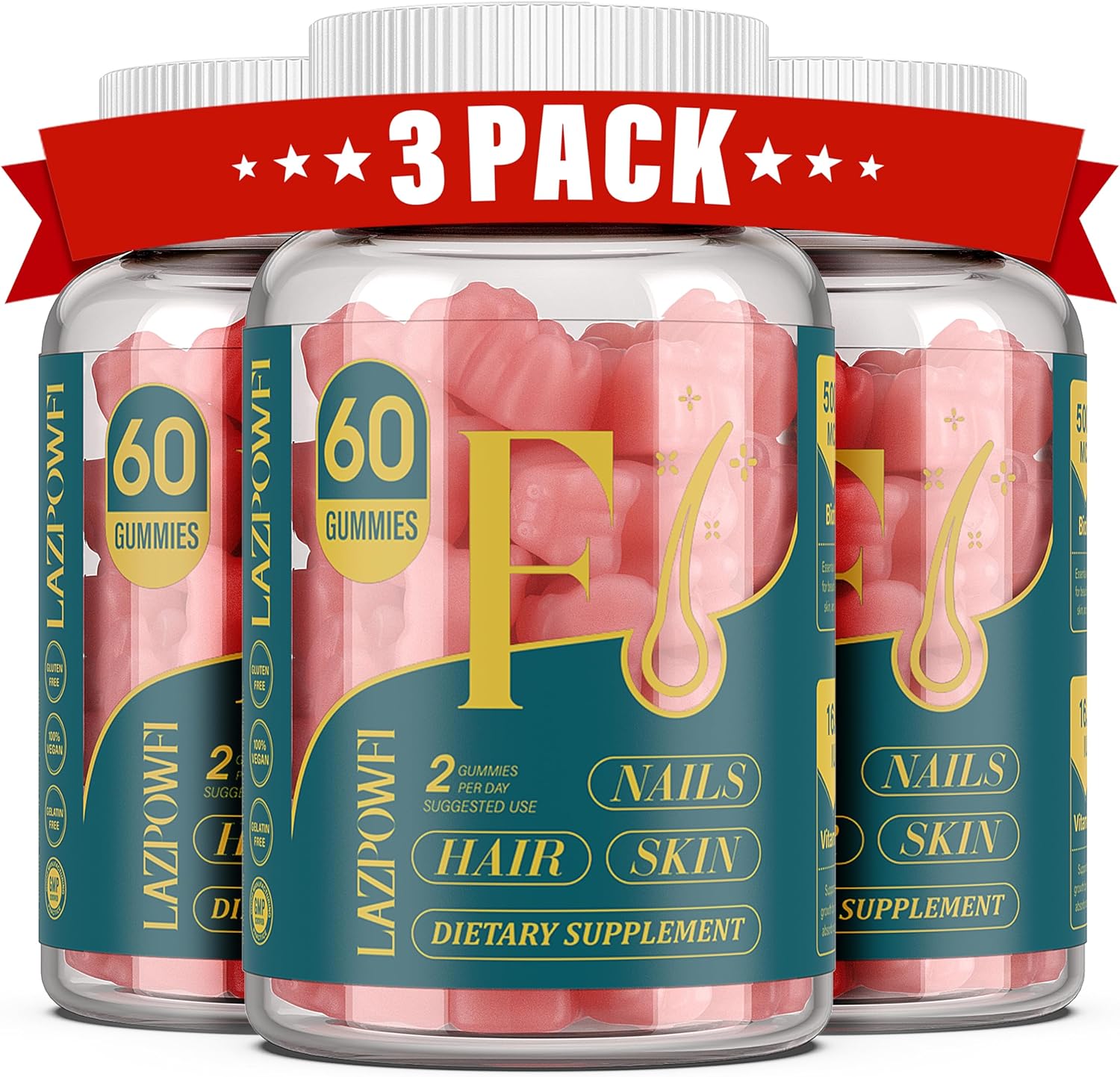 biotin-gummies-for-hair-skin-nails---vegan-vitamin-b7-supplement-for-men-women---promotes-hair-growth-stronger-nails---90-day-supply---raspberry-flavor---pack-of-3-1