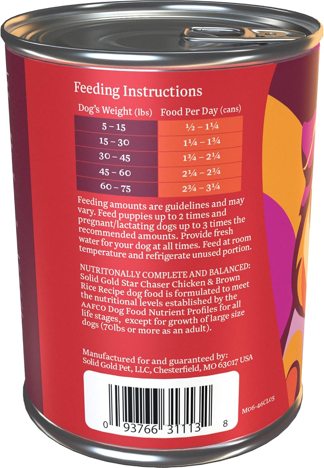 star-chaser-high-calorie-wet-dog-food-with-real-chicken-whole-grains-for-adult-senior-dogs---promotes-healthy-digestion-and-immune-support---solid-gold-canned-dog-food-3