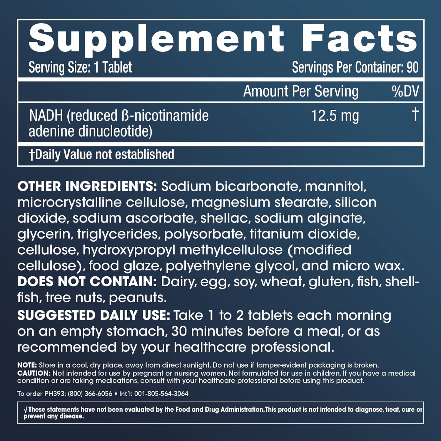 prohealth-energy-nadh-tablets---125-mg-nad-boost-for-energy-mental-clarity-and-concentration-enhanced-absorption-with-cellulose-matrix-coating-gluten-dairy-free-90-count-2