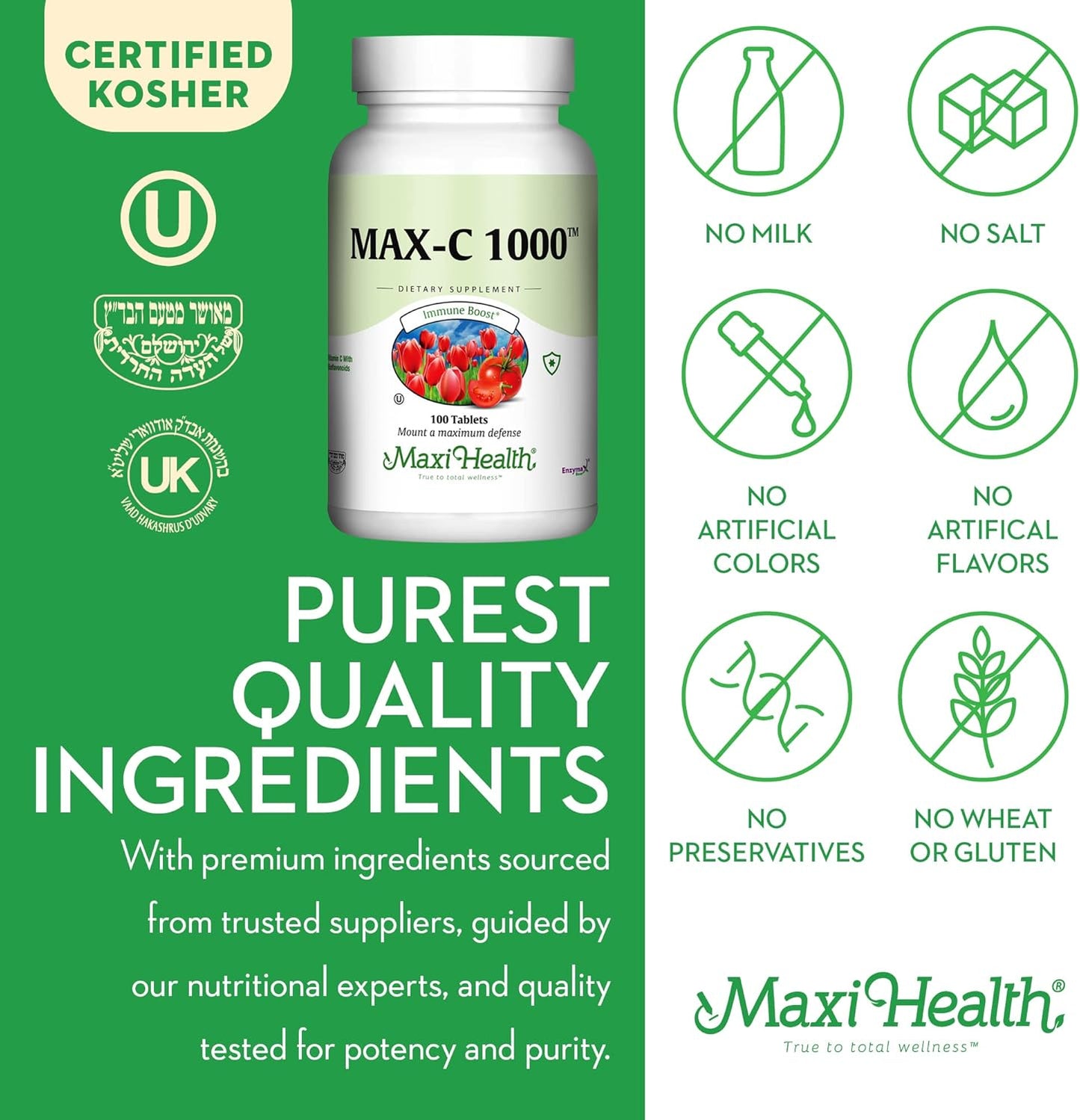 100-count-maxi-health-vitamin-c-tablets---1000mg-ultra-high-absorption-formula-for-immune-support---gluten-free-non-gmo-dietary-supplement---kosher-certified-7