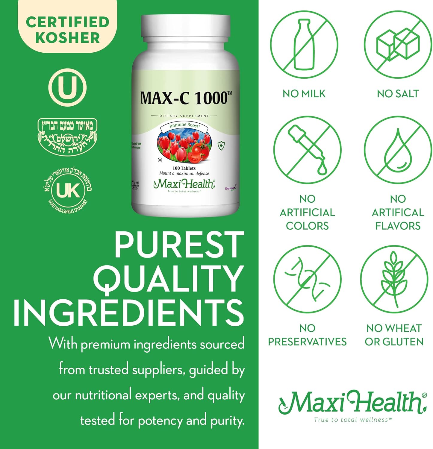 100-count-maxi-health-vitamin-c-tablets---1000mg-ultra-high-absorption-formula-for-immune-support---gluten-free-non-gmo-dietary-supplement---kosher-certified-7