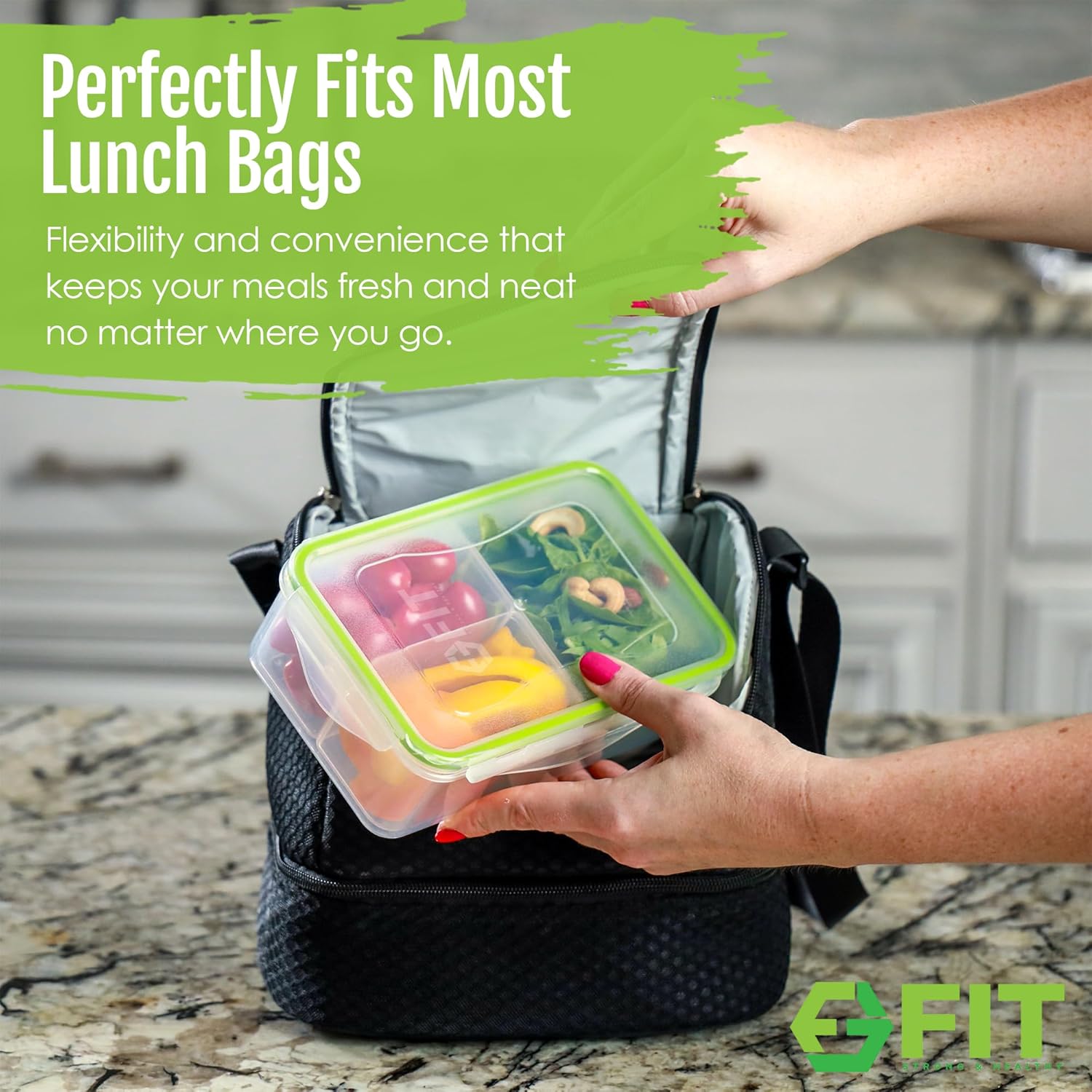 bundle-of-7-glass-meal-prep-containers-with-compartments---microwave-freezer-dishwasher-safe---fit-strong-healthy-bento-box-kit-7