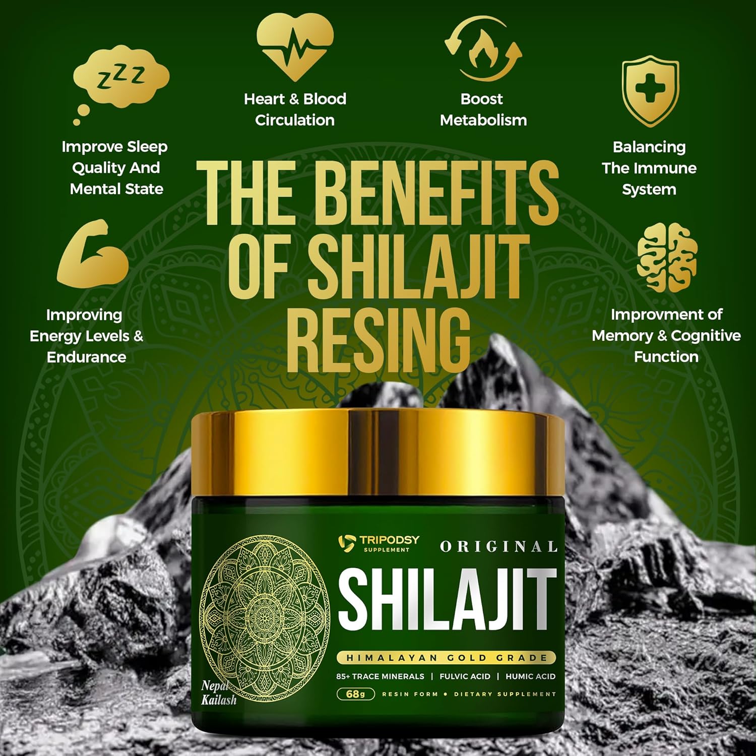 600mg-pure-himalayan-shilajit-resin-supplement---immune-support-well-being-boost-for-men-women---natural-flavor---68g-113-servings-6