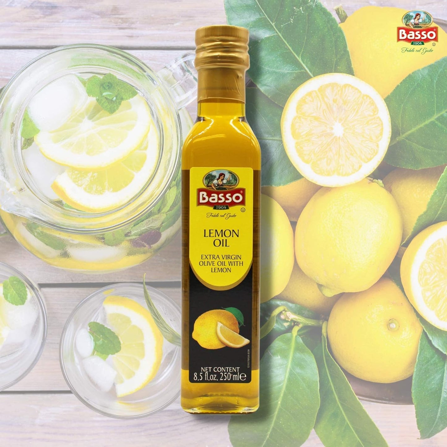 basso-1904-infused-olive-oil-gift-box-set---white-truffle-lemon-porcini-oregano---4-bottles-x-85-floz---extra-virgin-olive-oil---250ml-6
