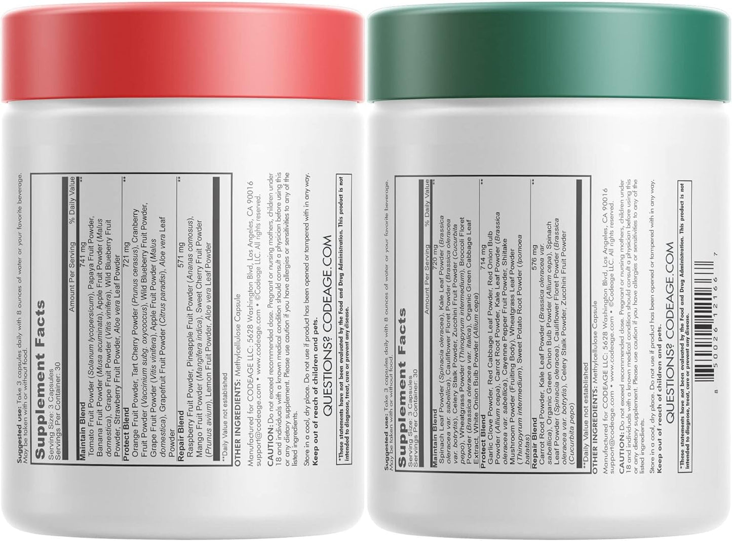 codeage-instantfood-easy-veggies-and-fast-fruits-vitamins-bundle---30-daily-vegetables-and-fruits-powders---whole-food-green-and-fruits-multivitamin---fibers-and-vegan-superfood-minerals-supplement---180-capsules-2