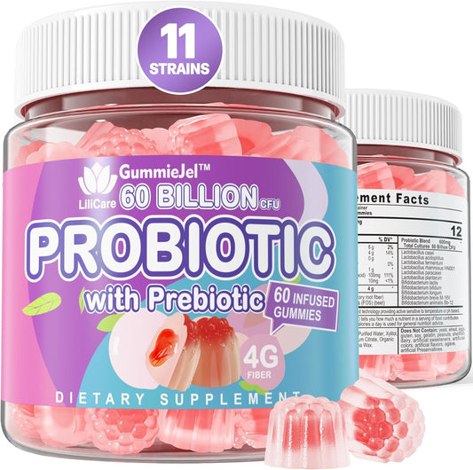 envydeal-probiotic-gummies-with-prebiotics-fiber---peach-flavor-for-digestive-health---60-billion-cfu-11-strains---supports-constipation-diarrhea-gas-bloating---sugar-free-for-women-men-1