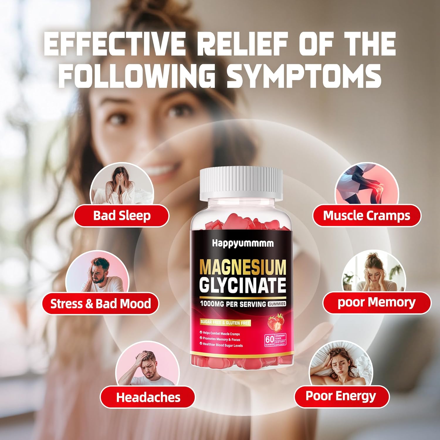 happyummmm-magnesium-glycinate-gummies-1000mg---sugar-free-supplement-with-vitamin-d-b6-coq10-for-calm-mood-sleep-support---60-strawberry-gummies-3