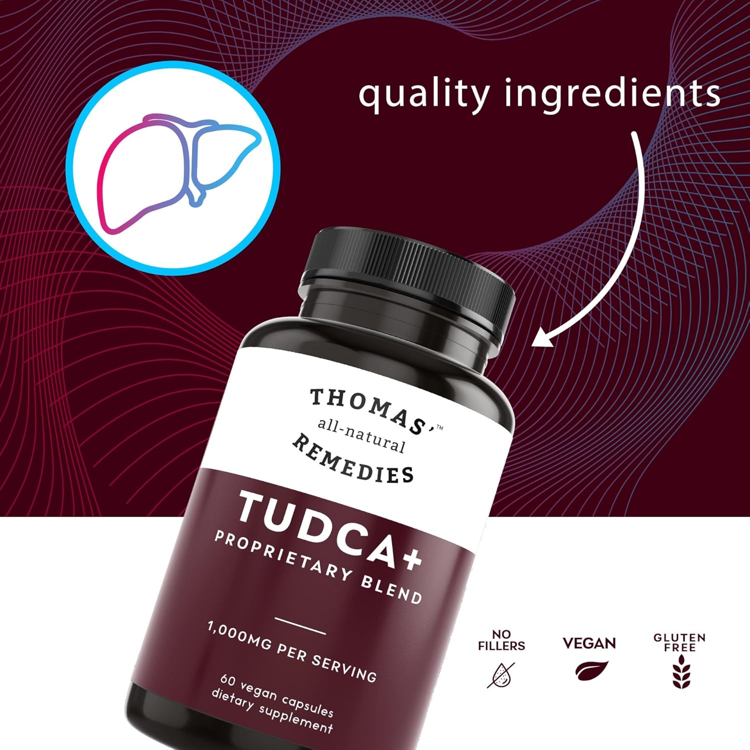 organic-tudca-liver-support-supplement-60-capsules-500mg-1000mg-per-serving---vegan-non-gmo-liver-detoxifier-with-tauroursodeoxycholic-acid-5