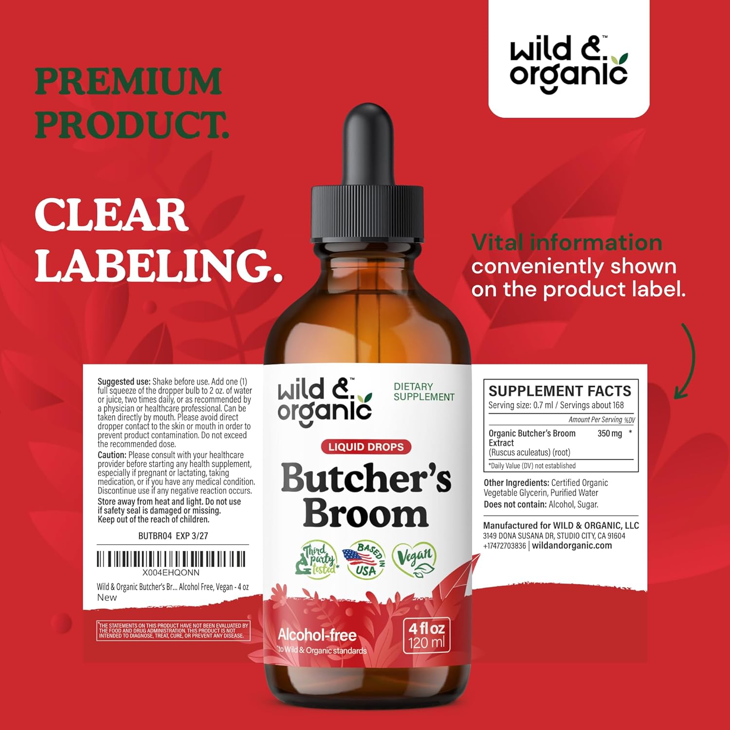 organic-butchers-broom-tincture-for-leg-support---ruscus-aculeatus-root-drops---herbal-supplement---vegan-alcohol-sugar-free---4-fl-oz-9