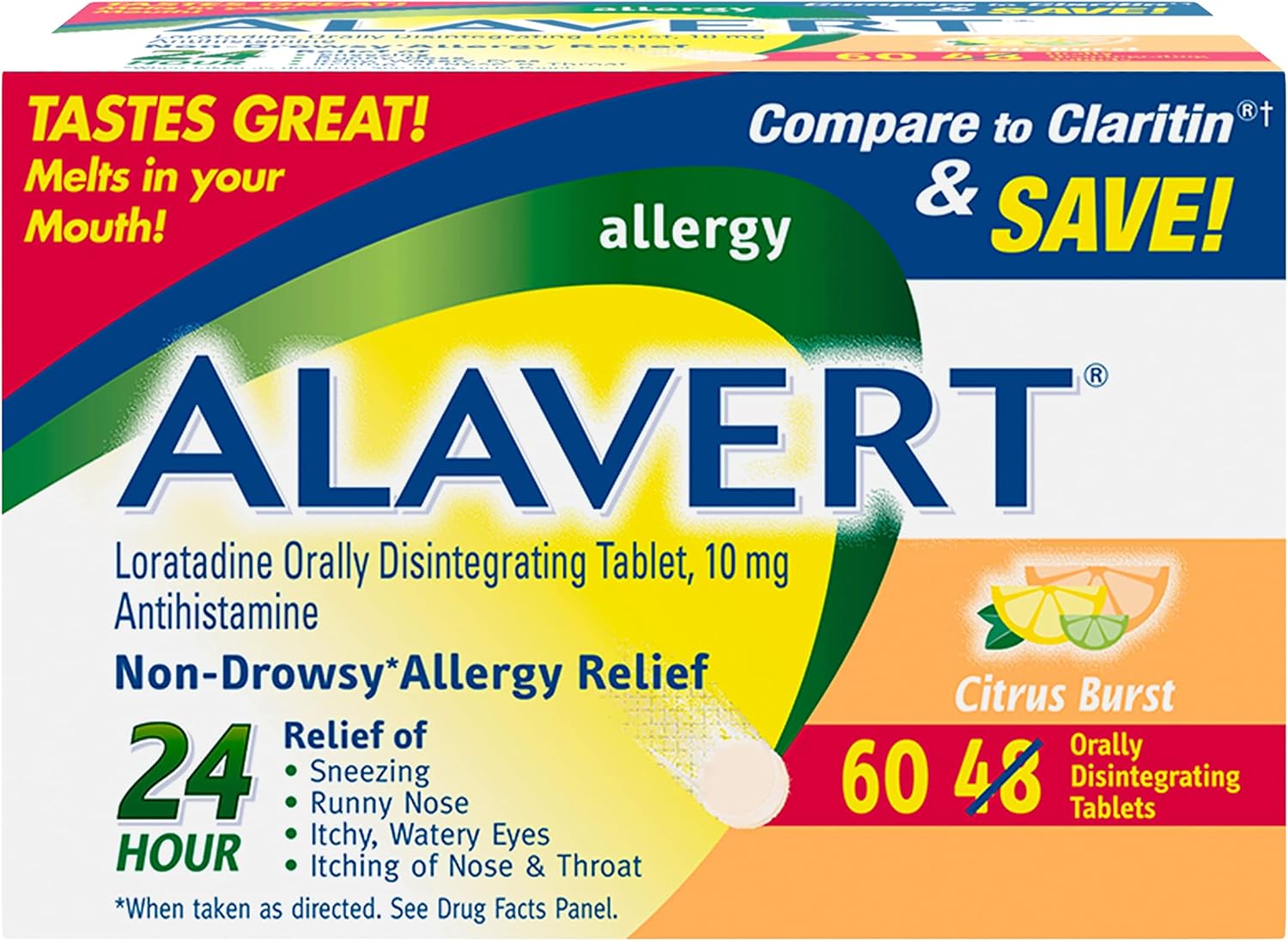 alavert-allergy-relief-tablets-24-hour-citrus-burst-flavor-non-drowsy-antihistamine-loratadine-10mg-60-tablets-1