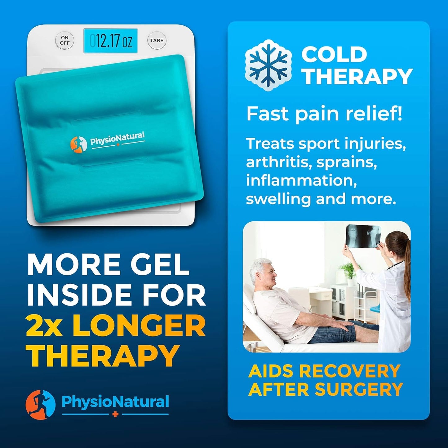 physionatural-knee-ice-pack---reusable-gel-wrap-for-leg-injuries-swelling-arthritis-meniscus-tear-acl---cold-compress-therapy-for-knee-pain-relief-surgery-recovery-7