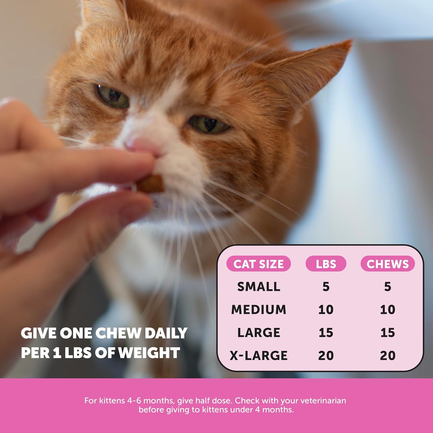 cat-multivitamin-chews-for-health-and-immune-support---omega-3s-lysine-probiotic-and-vitamins-for-cats---chicken-flavor---90-chews-6