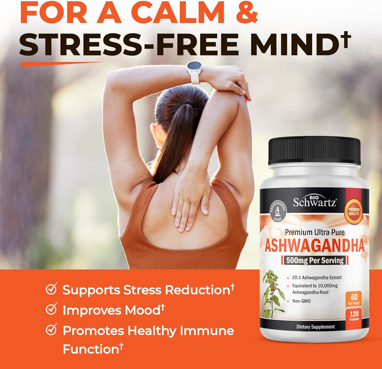 bioschwartz-ashwagandha-extra-strength-capsules---500mg-root-extract-10000mg-powder-equivalent---vegan-gluten-free-non-gmo---60-servings-120-count-2