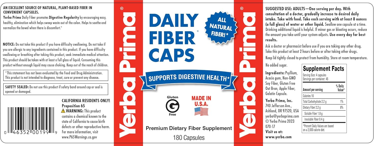 yerba-prima-daily-fiber-formula---360-capsules-2-pack---soluble-insoluble-fiber-supplement-for-colon-cleanse-and-gut-health---vegan-non-gmo-gluten-free-5