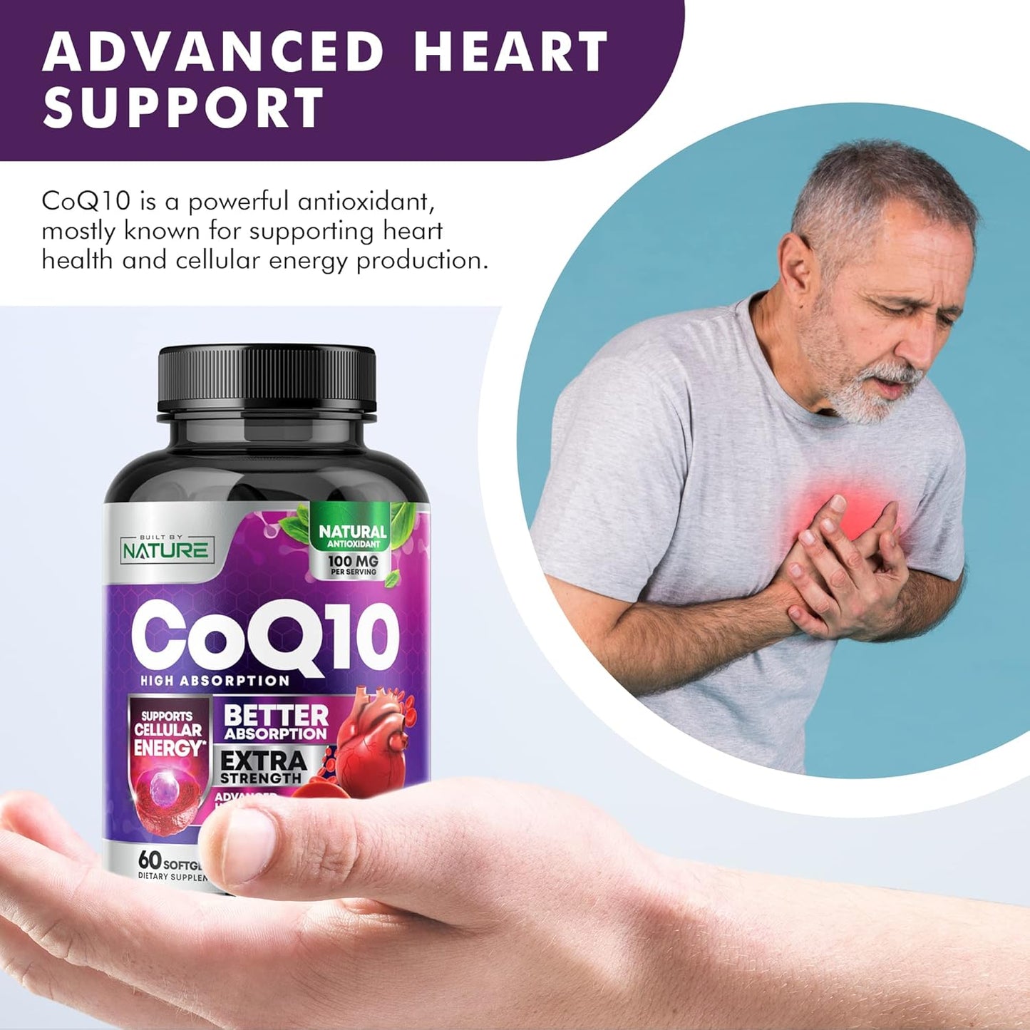 high-absorption-coq10-softgels-100mg---heart-energy-support---antioxidant-supplement---gluten-free---naturally-fermented---60-count-3