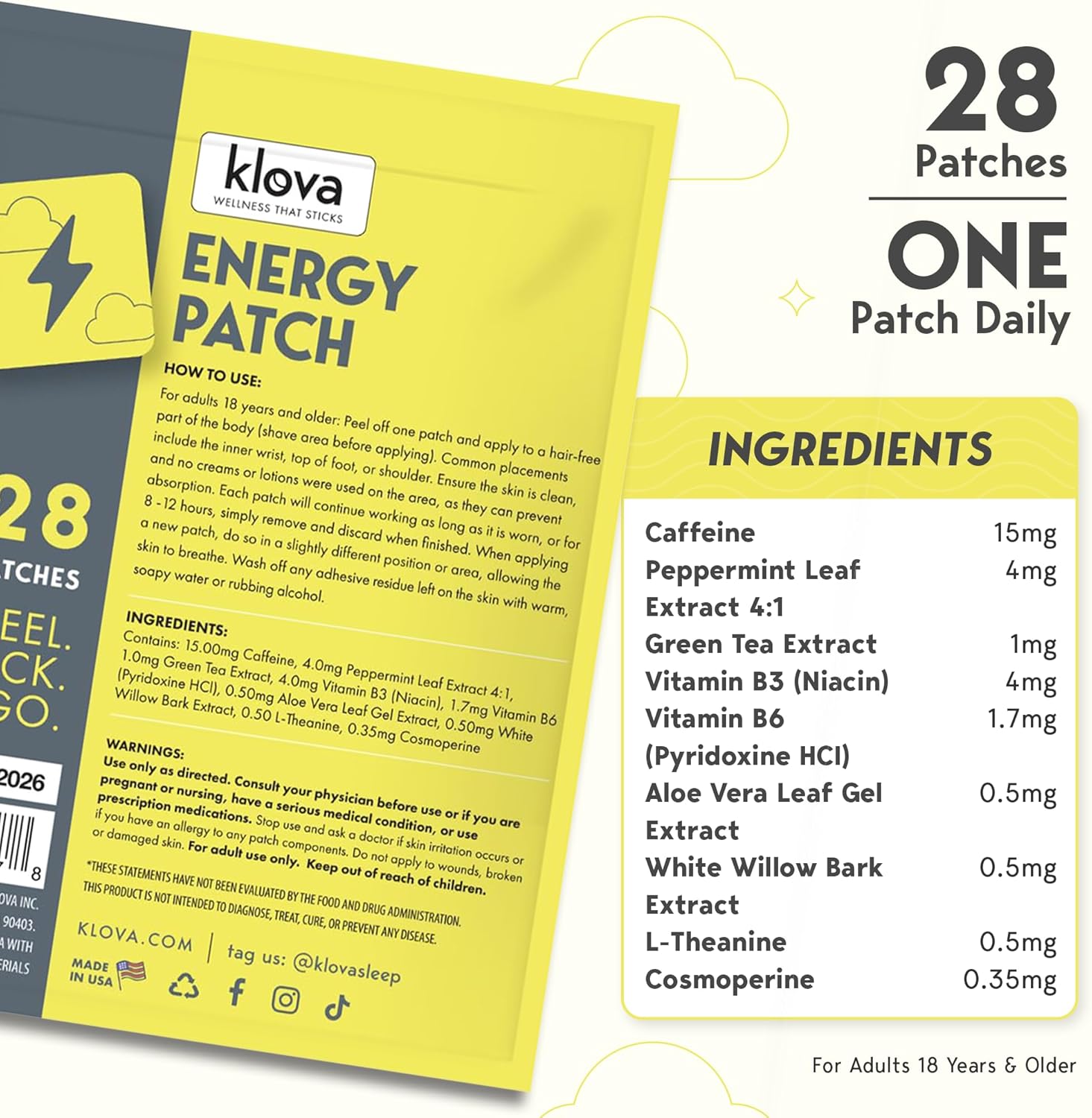 klova-energy-patches-with-caffeine-green-tea-extract-peppermint-leaf-extract-vitamin-b3-and-b6---boost-morning-alertness-5