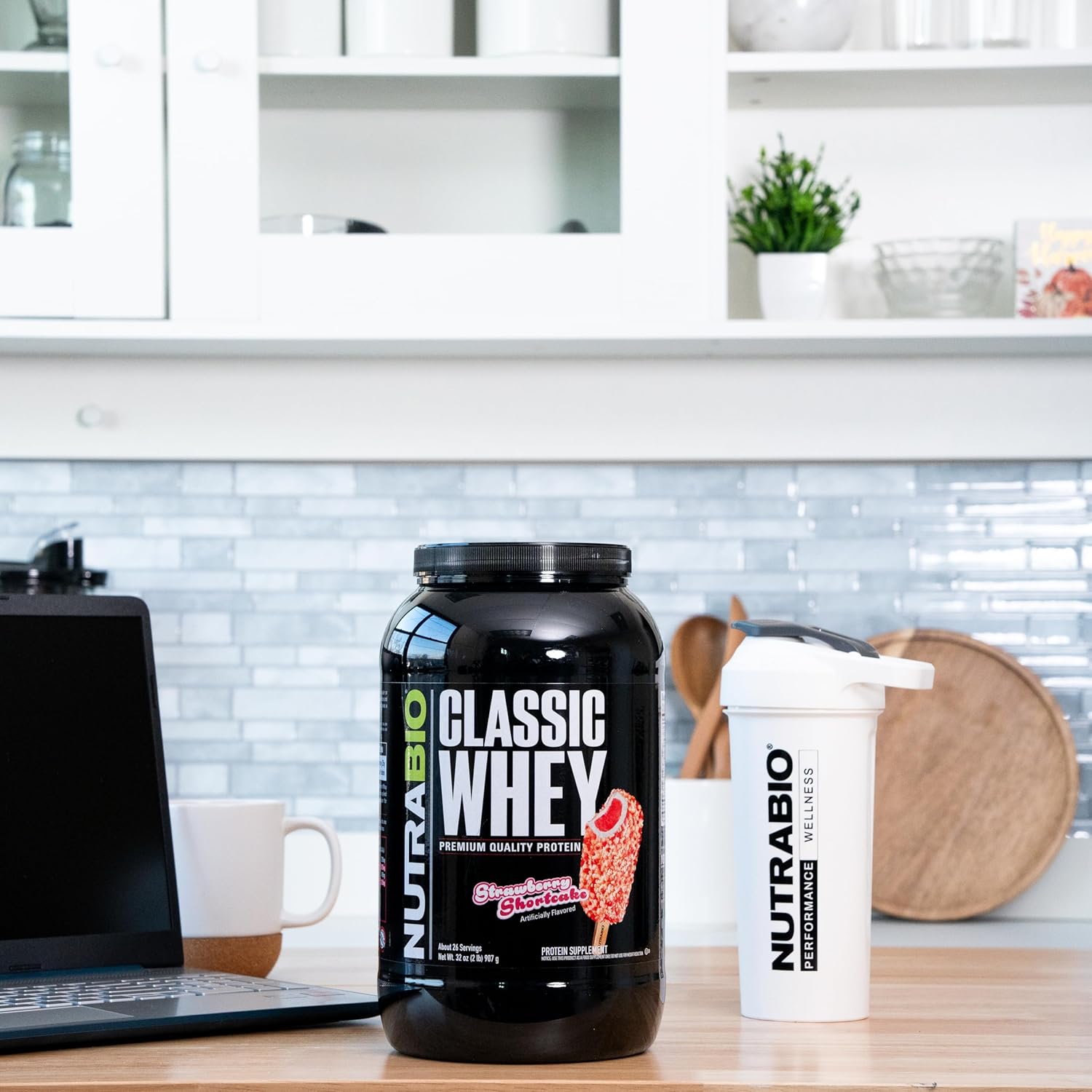 nutrabio-classic-whey-protein-powder-supplement---strawberry-shortcake-flavor---2-pounds---25g-protein-per-serving---no-fillers-or-artificial-colors-2