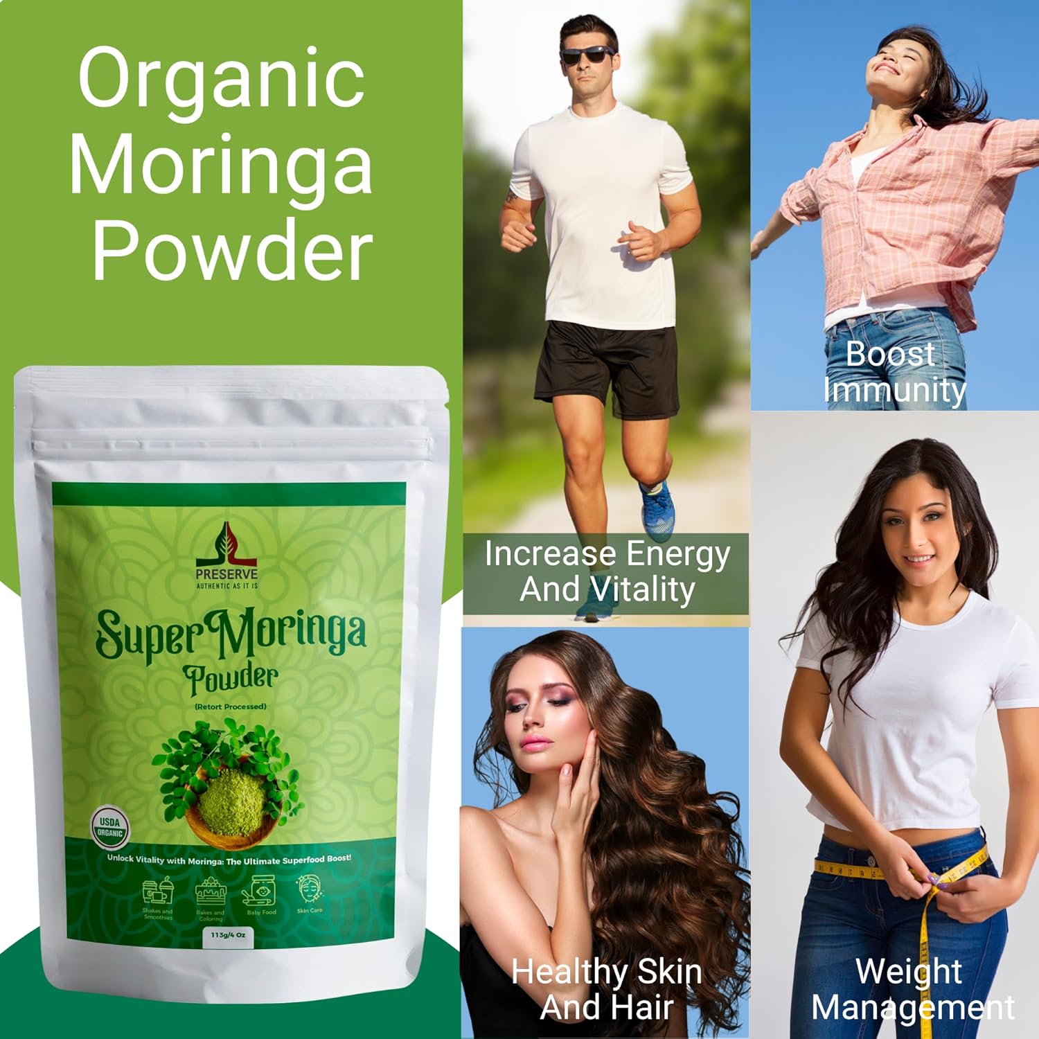 usda-organic-moringa-leaf-powder-vegan-gluten-free-superfood-retort-processed-for-maximum-nutrition-ideal-for-smoothies-tea-113g4oz-2