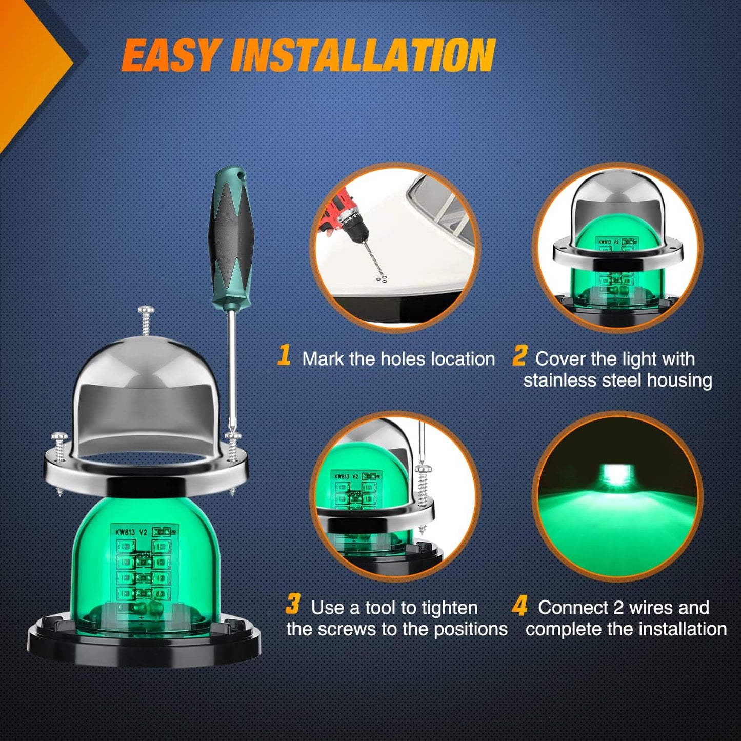 2pcs-nilight-marine-boat-navigation-lights-8led-red-green-port-starboard-signals-12v-waterproof-bow-light-for-yachts-pontoon-speedboats-sailboats-fishing-boats-7