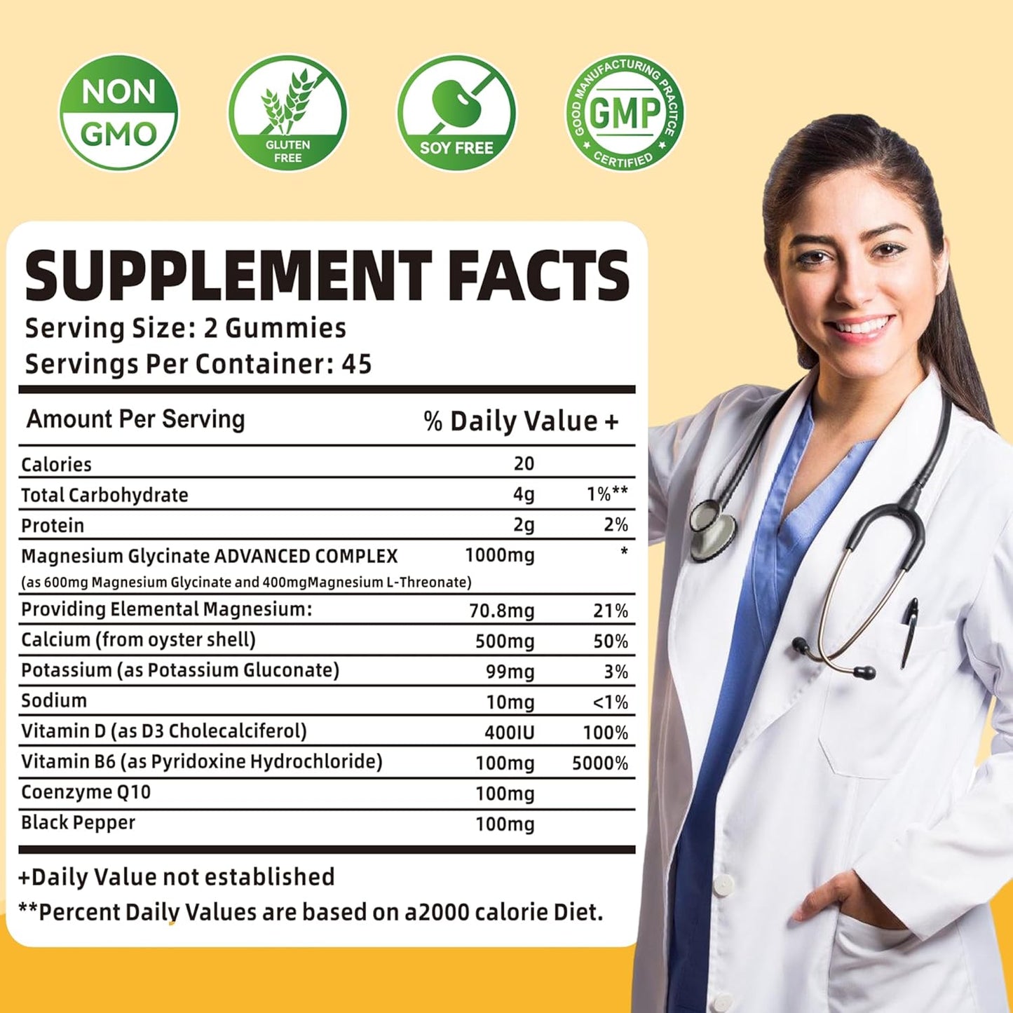 90-ct-bettervits-sugar-free-magnesium-glycinate-gummies---1000mg-potassium-supplement-with-vitamin-d-b6-coq10-for-calm-mood-sleep-support---mango-pineapple-flavor-2