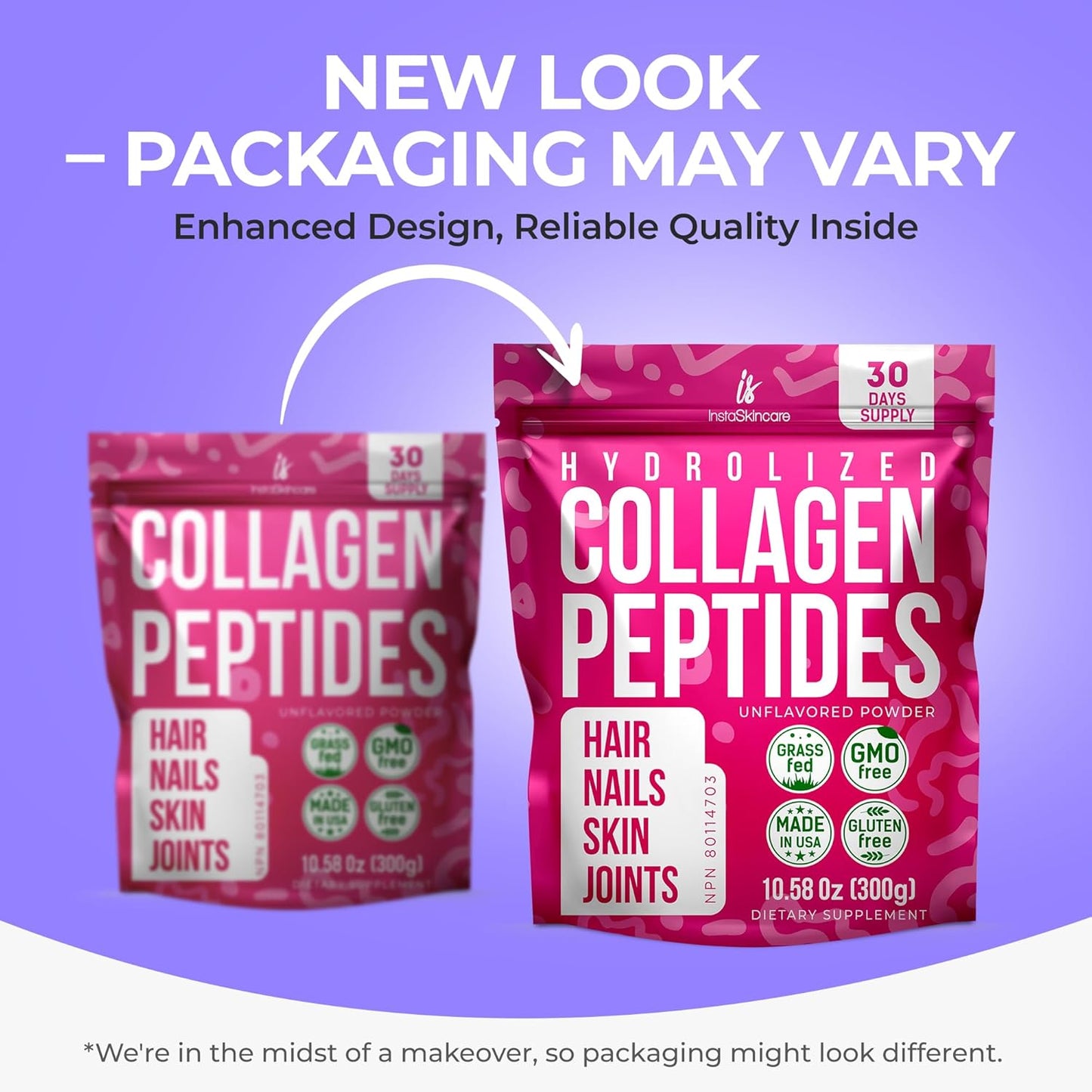 womens-hydrolyzed-collagen-peptides-powder---non-gmo-grass-fed-supplements-for-hair-skin-joints---type-i-iii---kosher-pareve---unflavored---easy-mix---1058-oz-2