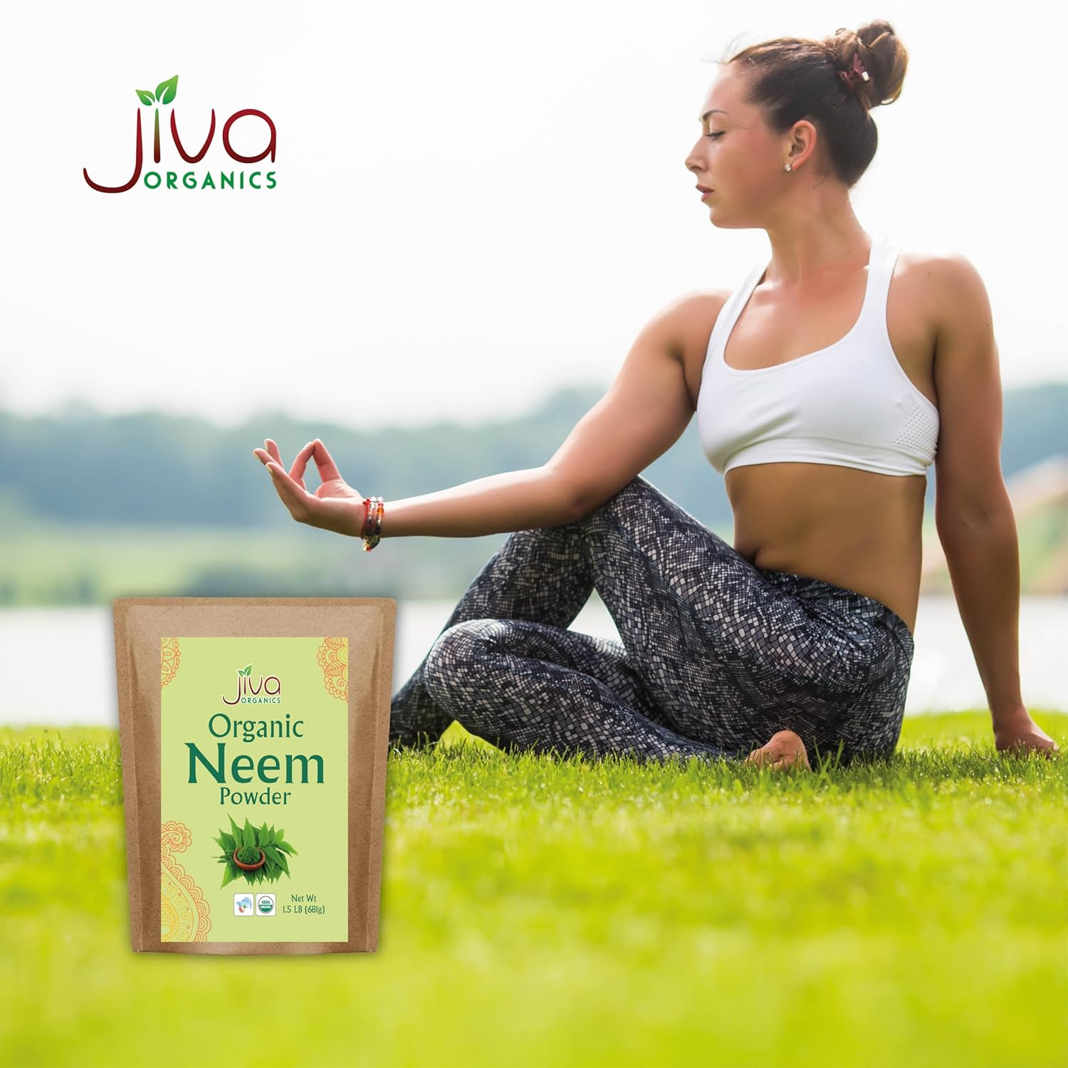 organic-neem-leaf-powder---15-lb-bulk-bag---ayurvedic-herb-for-eating-skin-gums---pure-natural-azadirachta-indica---jiva-organics-6