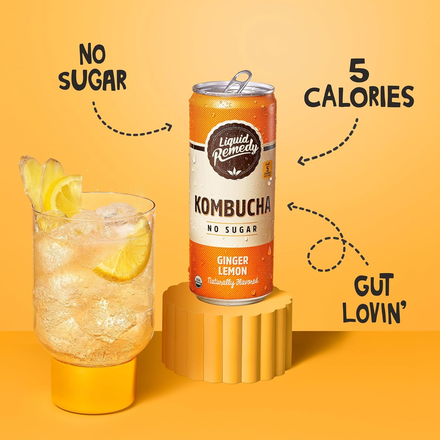organic-ginger-lemon-kombucha-drink-sugar-free-low-calorie---gut-health-boost-probiotic-tea-alternative---24-pack-of-85-fl-oz-cans-4