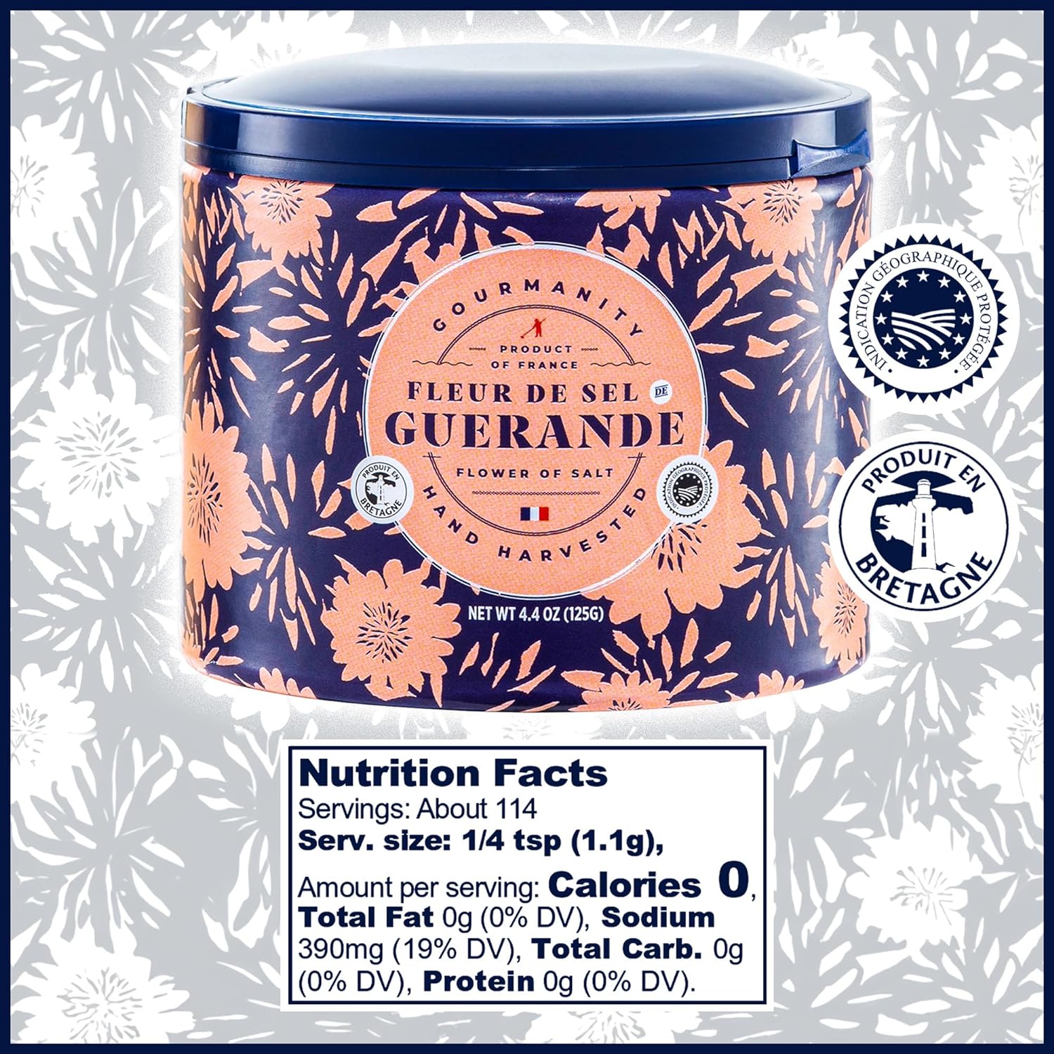 authentic-french-fleur-de-sel-de-guerande-44-oz---premium-hand-harvested-sea-salt-for-gourmet-cooking-baking-and-seasoning-3