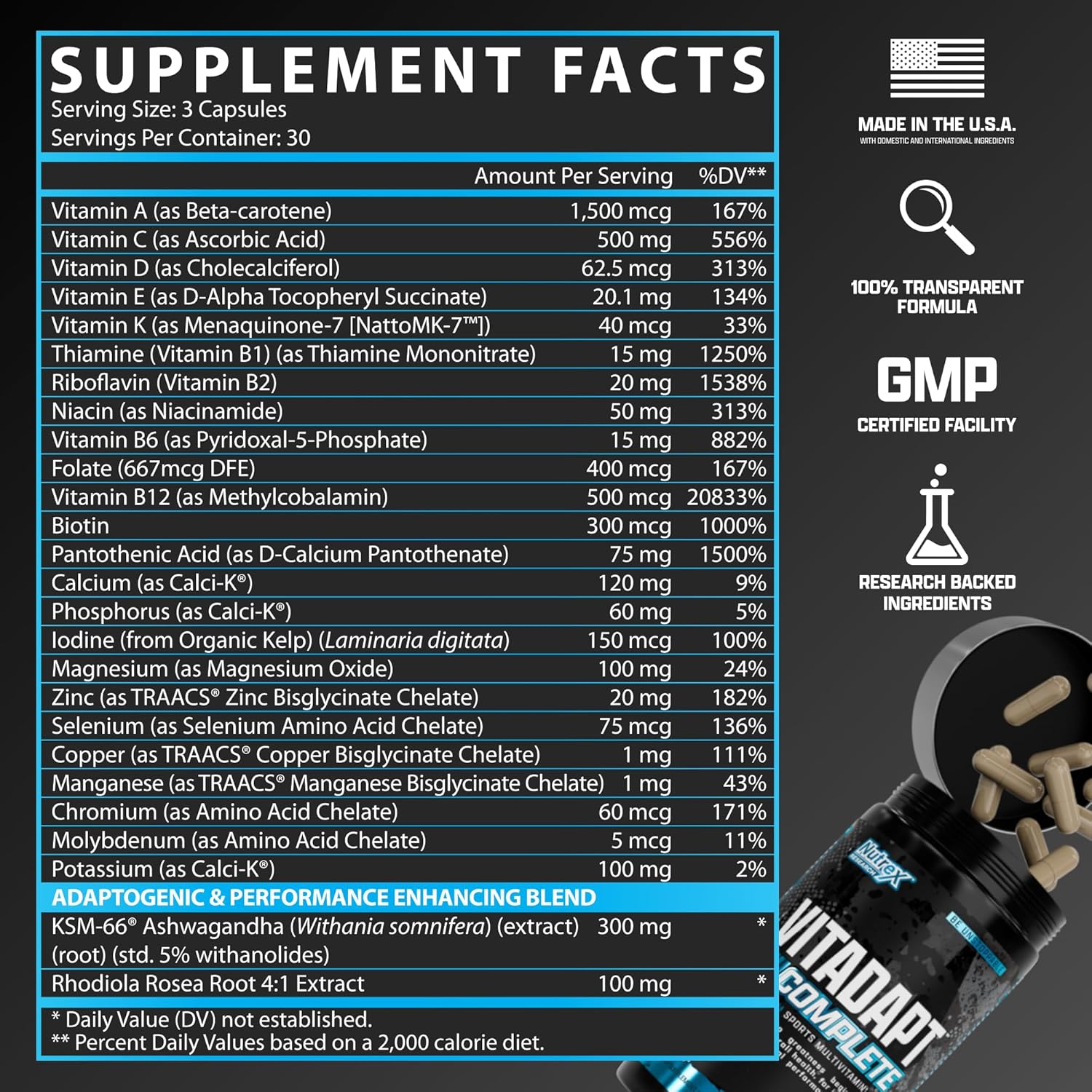 nutrex-research-vitadapt-mens-sports-multivitamin---24-essential-vitamins-minerals-and-ksm-66-ashwagandha---athletic-multivitamin-90-capsules-2