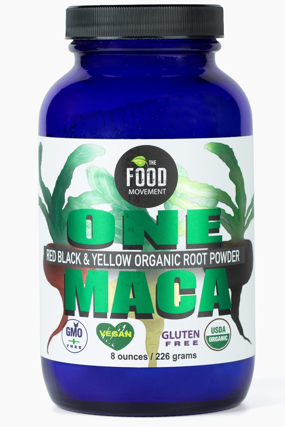 Organic Black, Red, and Yellow Maca Variety Blend - 8oz by The Food Movement Co. - Espot.com.au