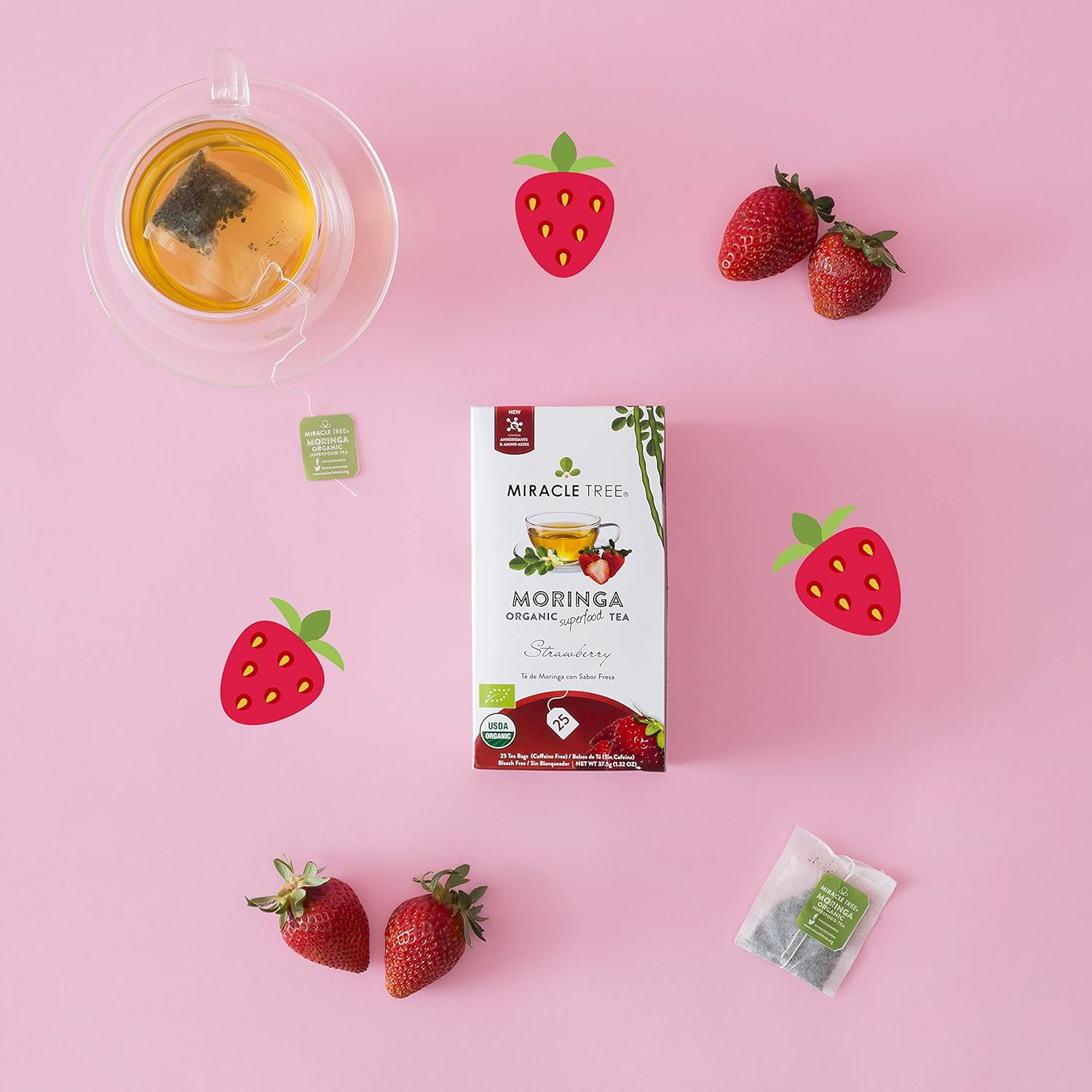 organic-moringa-superfood-tea---strawberry-flavor-25-individually-wrapped-bags-keto-detox-energy-immunity-boost-vegan-gluten-free-non-gmo-caffeine-free-9