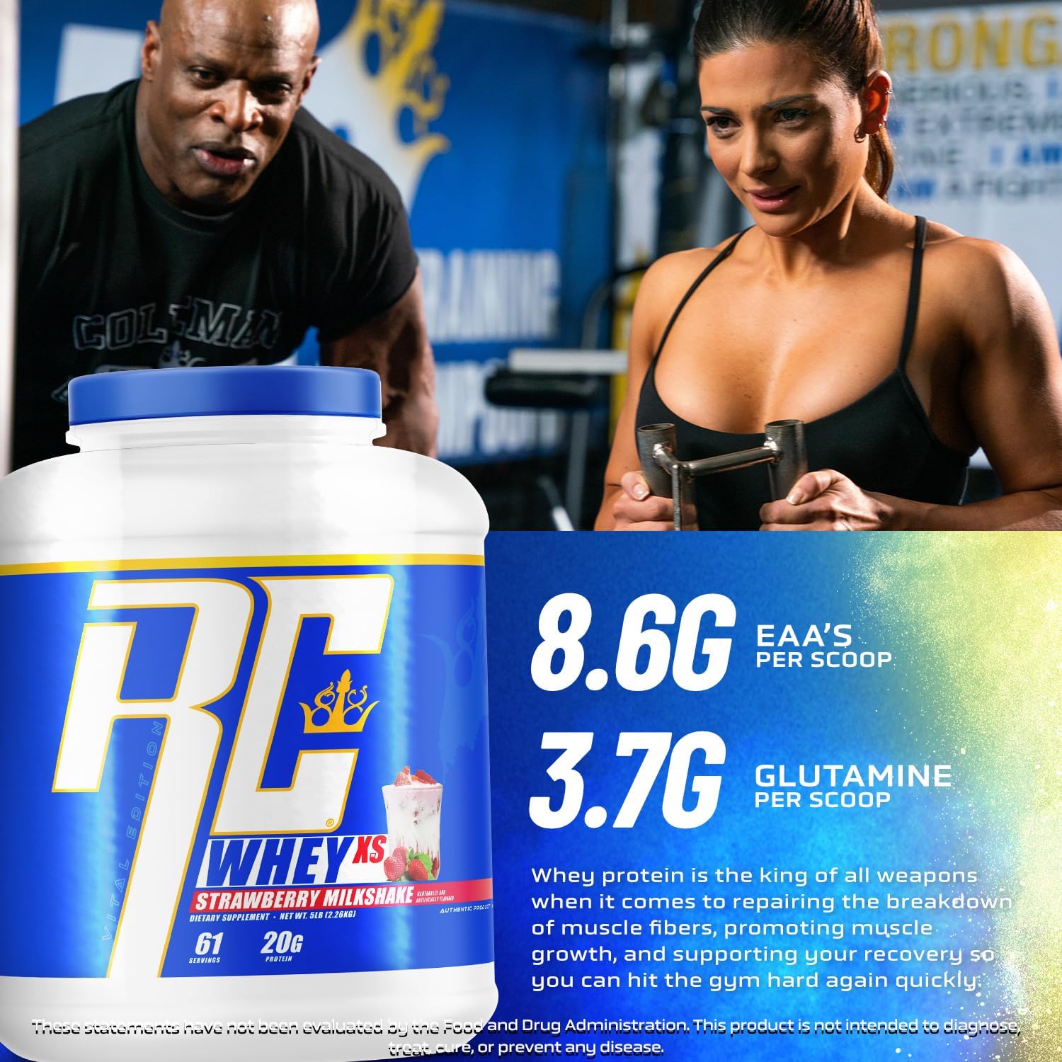 ronnie-coleman-signature-series-whey-xs-protein-powder---5-lb-bottle-milk-chocolate---pre-workout-shake-mix-for-lean-muscle-support---low-sugar-supplement-for-women-men-4
