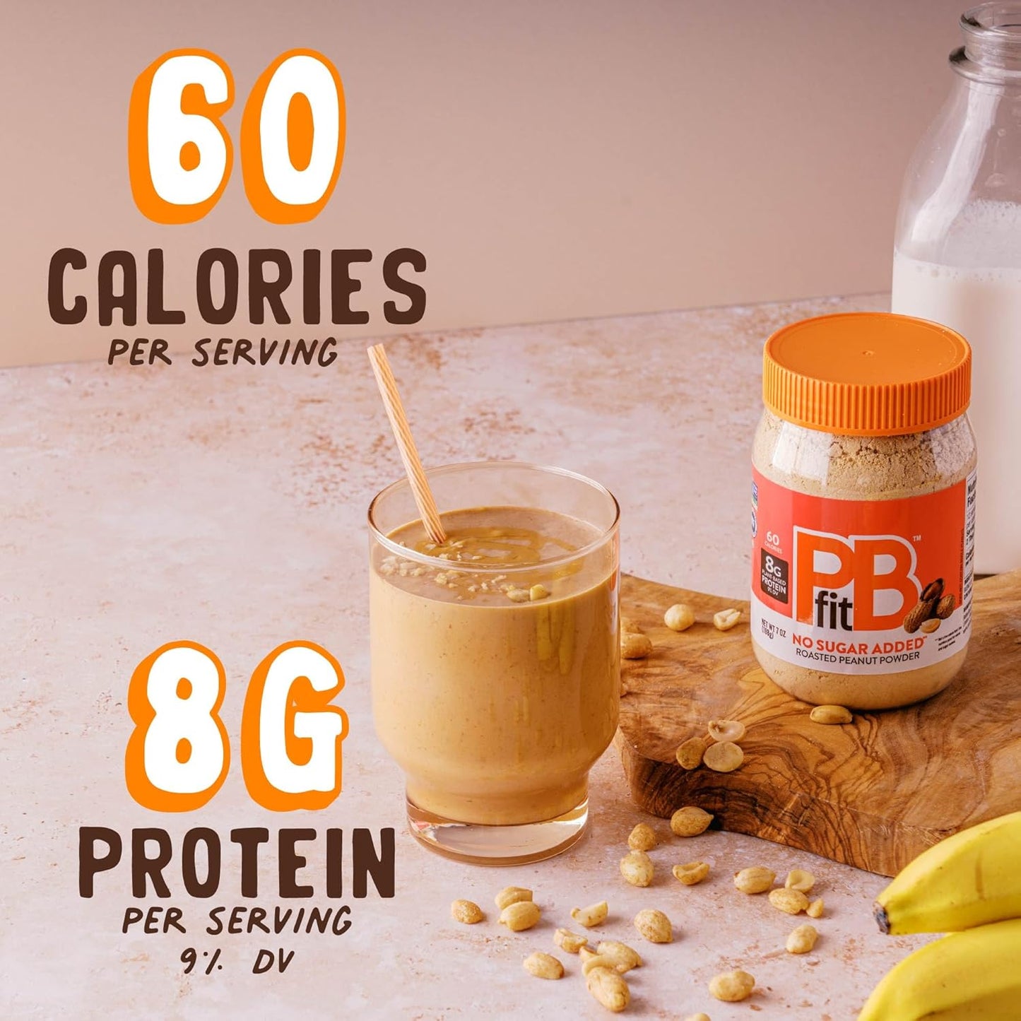 pbfit-no-sugar-added-peanut-butter-powder---7-ounce-pack-of-1-high-protein-powdered-peanut-butter-with-erythritol-and-monk-fruit---real-roasted-peanuts-spread-2