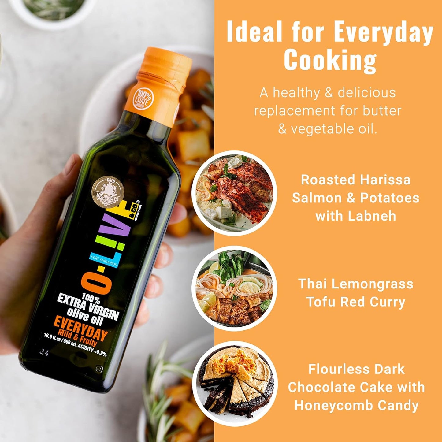 o-live-co-everyday-100-extra-virgin-olive-oil---169-fl-oz---gold-award-winner-in-ny-la-and-italy---first-cold-pressed-estate-grown-bottled---500-ml-4