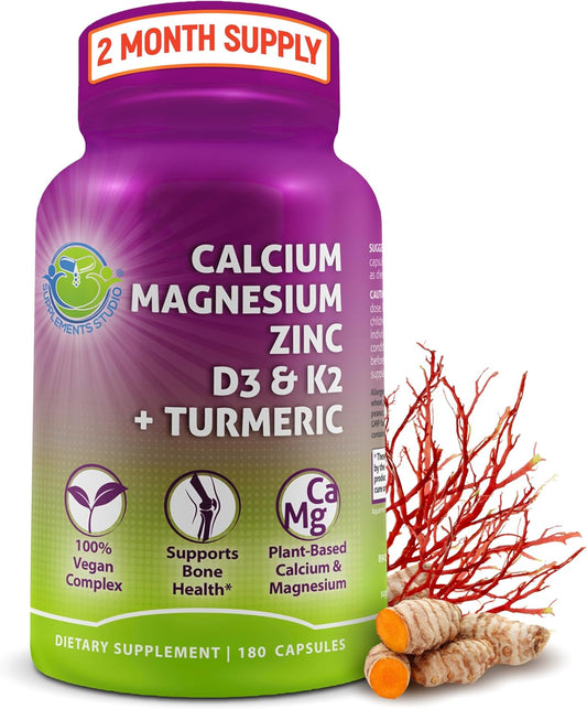 plant-based-calcium-500mg-with-magnesium-zinc-d3-k2-turmeric---bone-muscle-health-immune-support---vegan-supplement---180-count-1